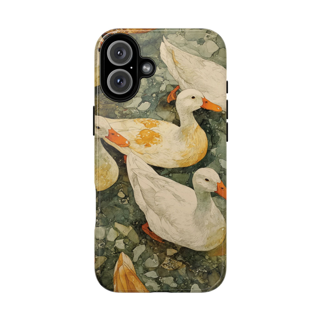 Duck-Themed Phone Case, Quirky Phone Cover, Nature Lover Gift