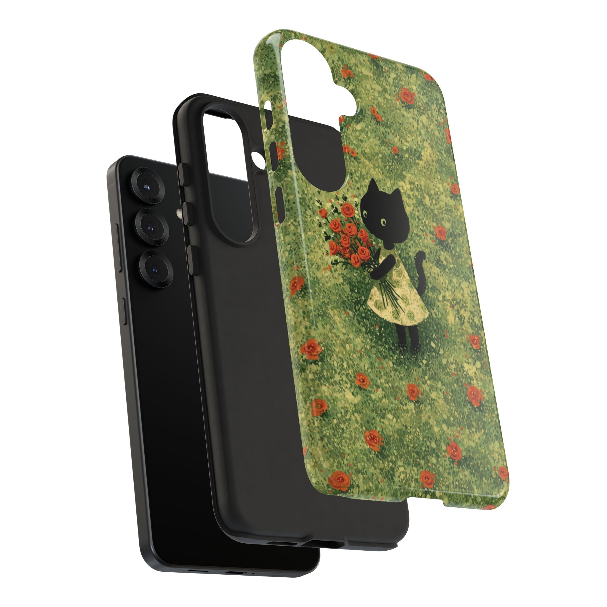 Cute Cat Tough Cases for Cat Lovers, Gifts for Her, Pet Owner Accessories