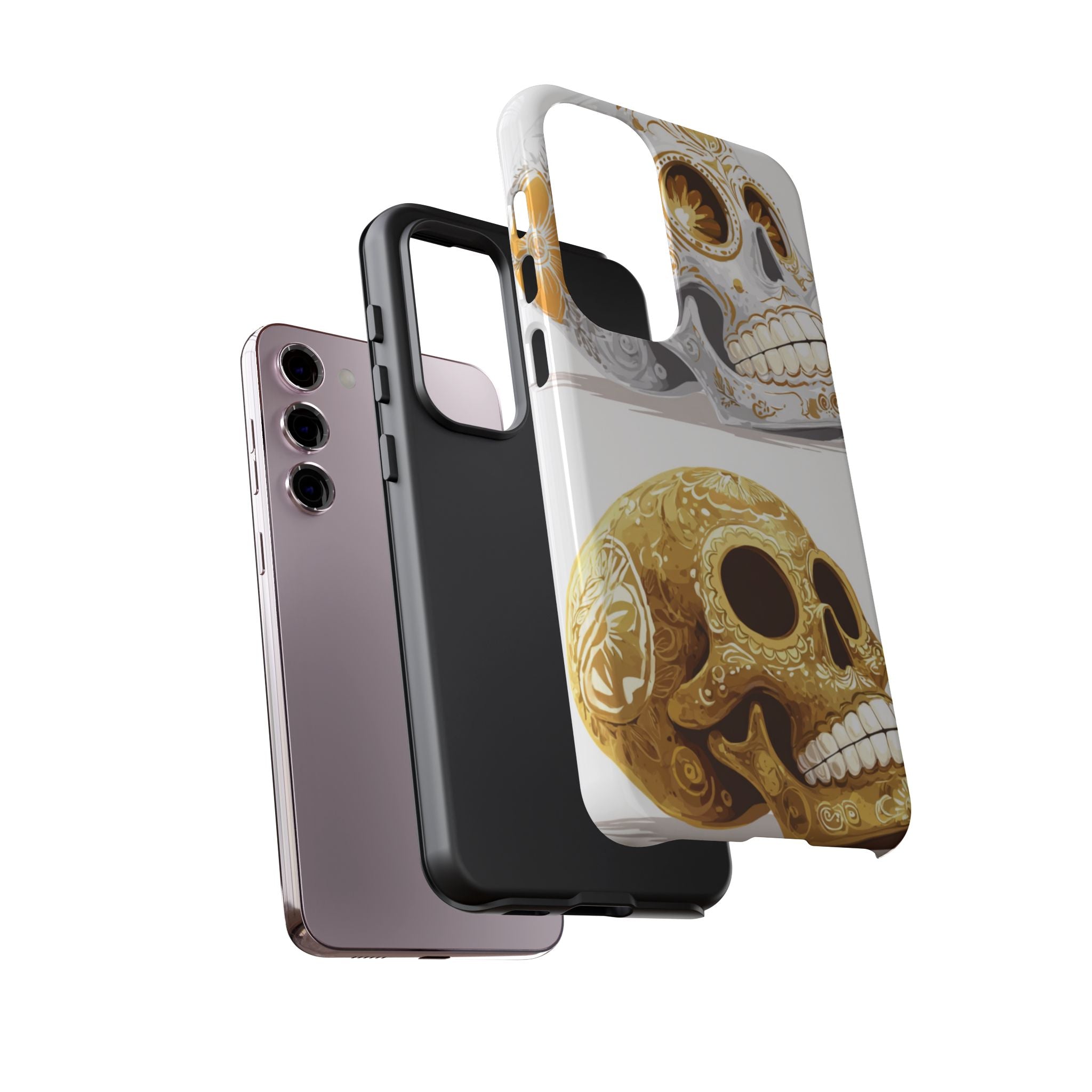 Colorful Skull Candy Phone Case
