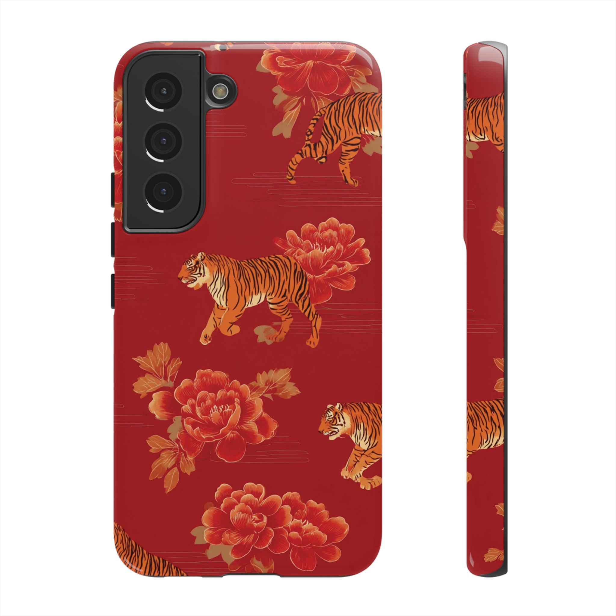 Bold Tiger Phone Case, Wild Animal Lover Gift, Stylish Phone Cover