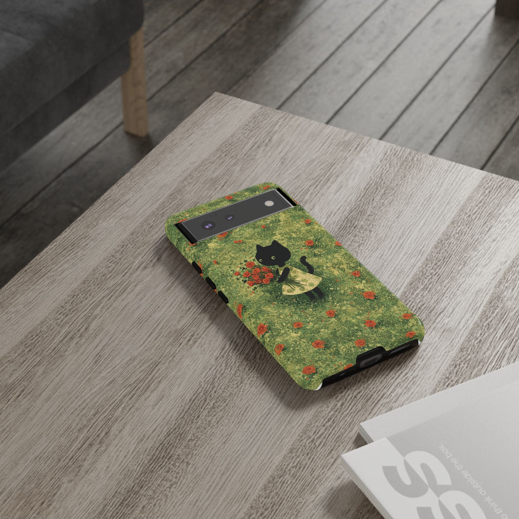 Cute Cat Tough Cases for Cat Lovers, Gifts for Her, Pet Owner Accessories