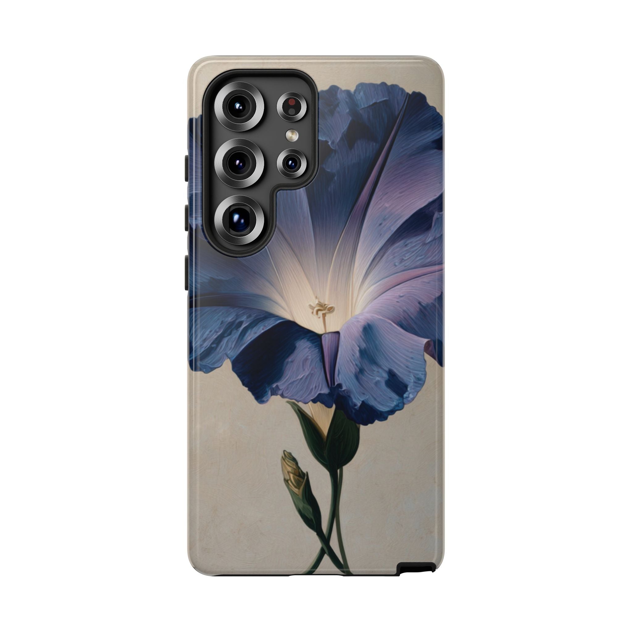 Floral Phone Case, Tough Cases with Purple Flower Design, Phone Accessories