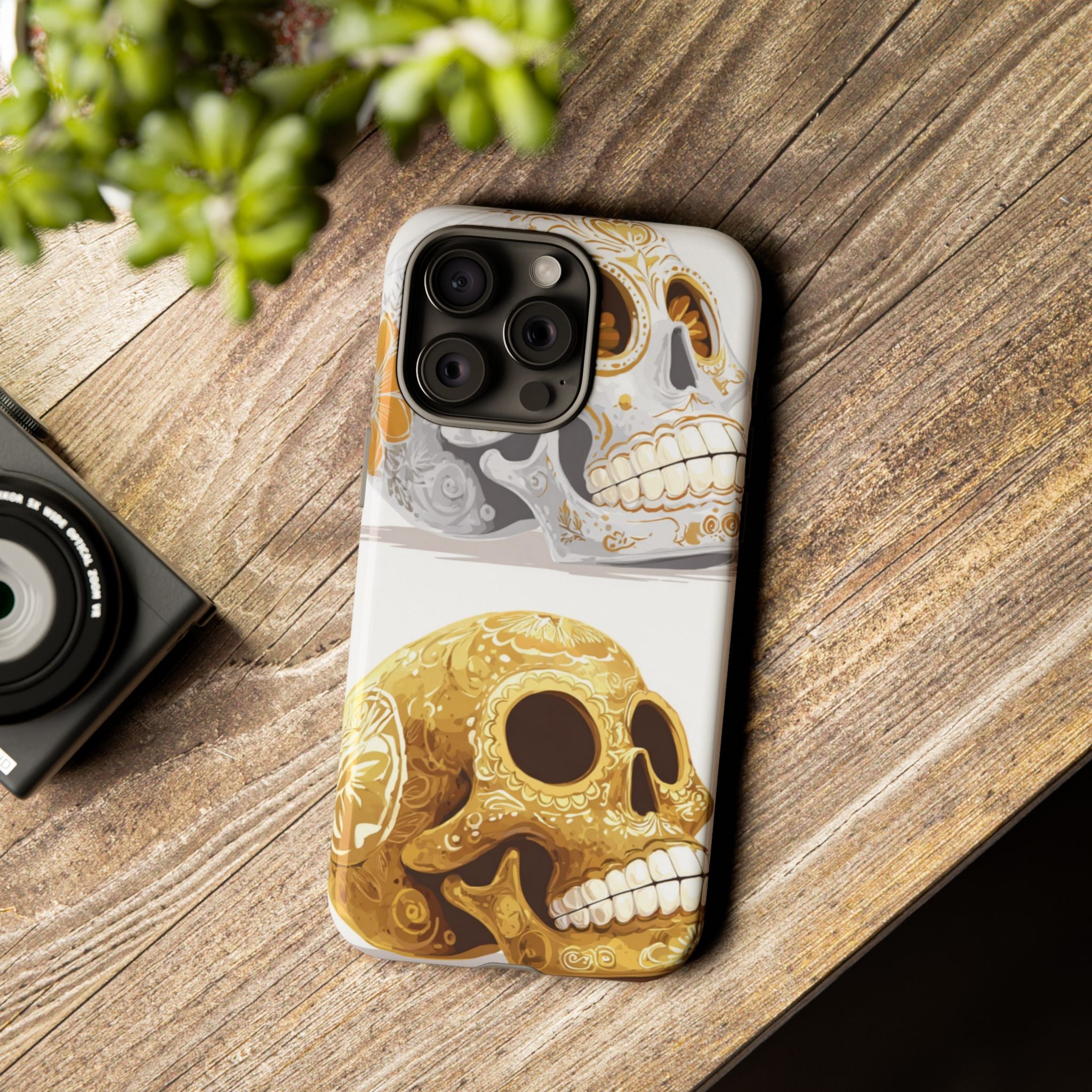 Colorful Skull Candy Phone Case