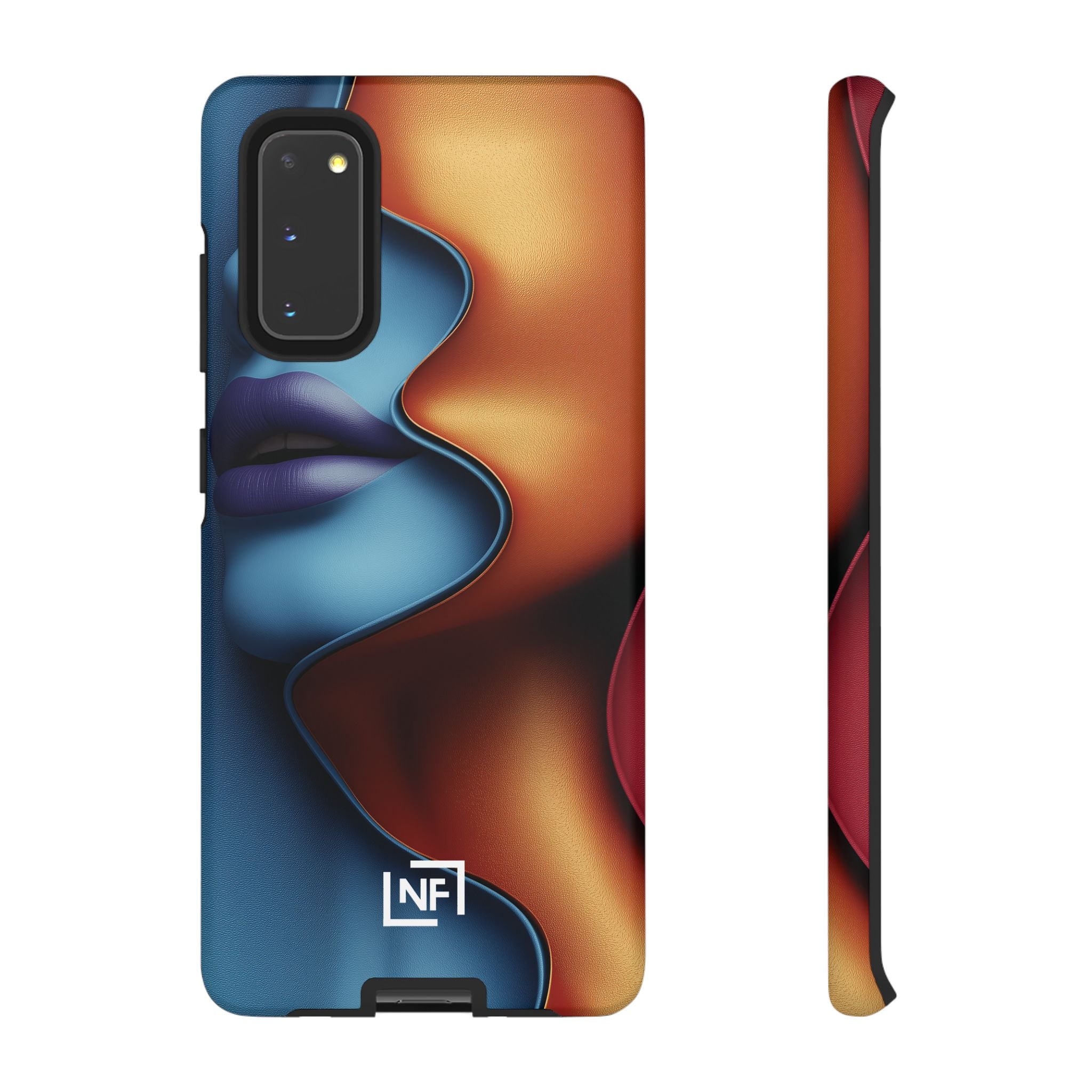 Duality in Motion — Tough Phone Case