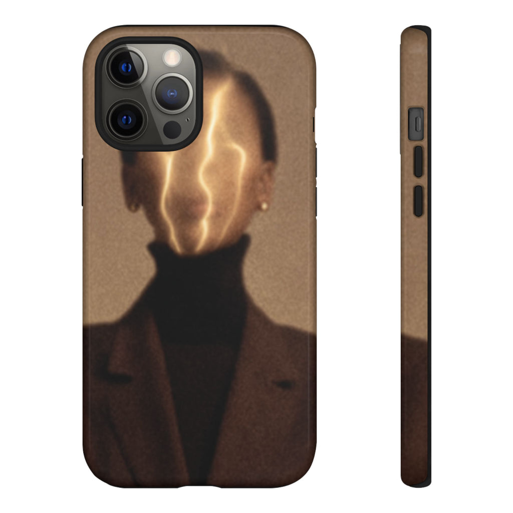 Stylish Phone Case with Artistic Design, Fashion Tech Accessory, Tough Cases
