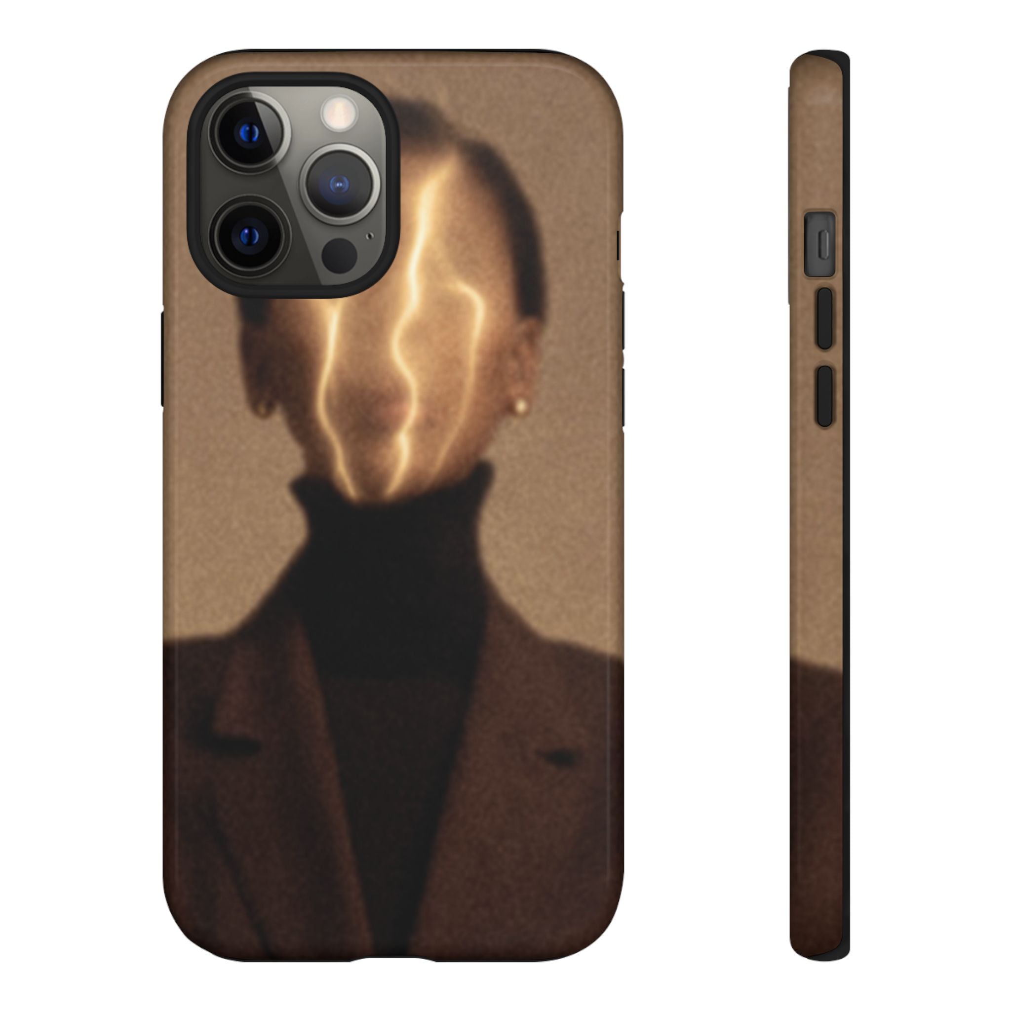 Stylish Phone Case with Artistic Design, Fashion Tech Accessory, Tough Cases