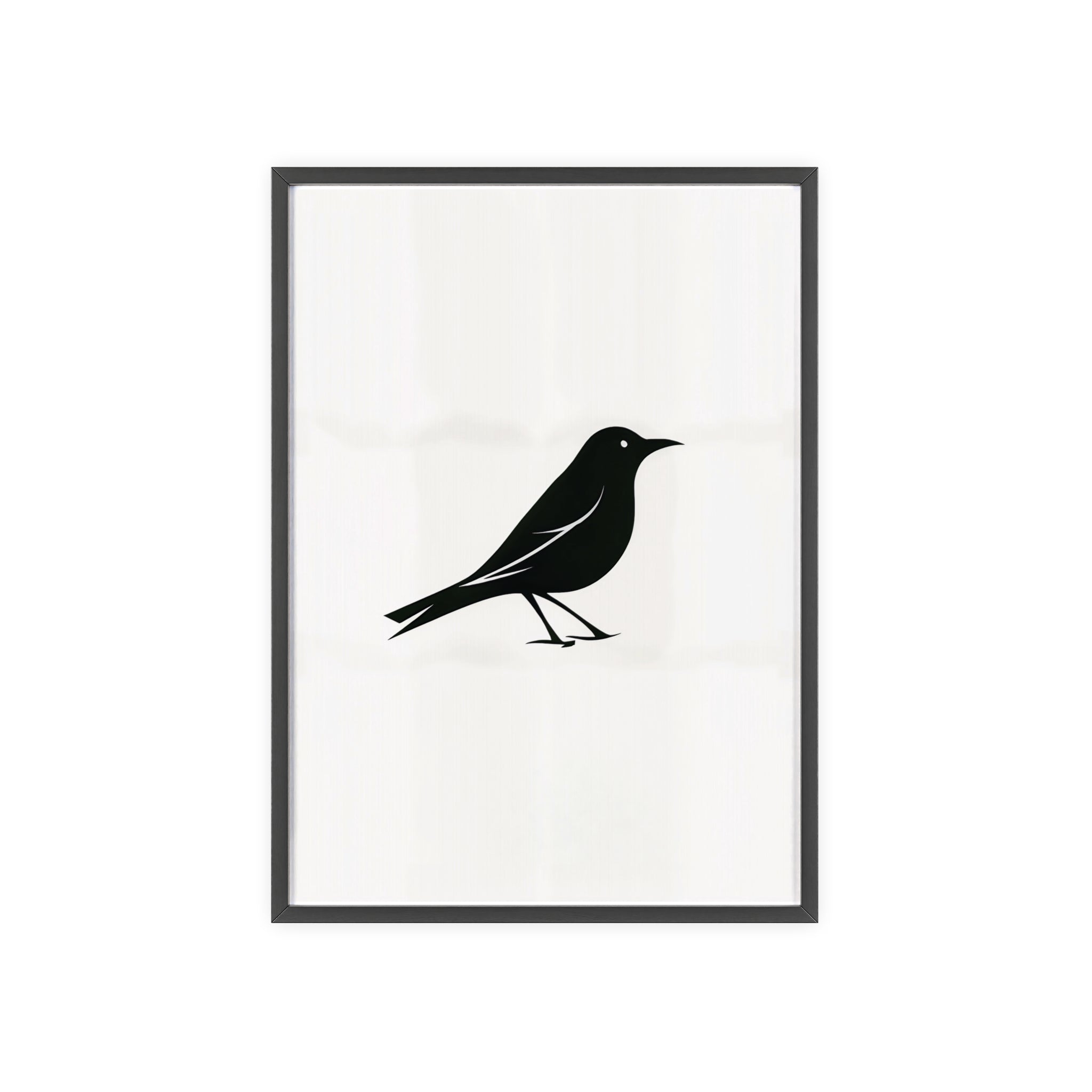 The Oriole Principle: A Study in Minimal Form – Framed Poster