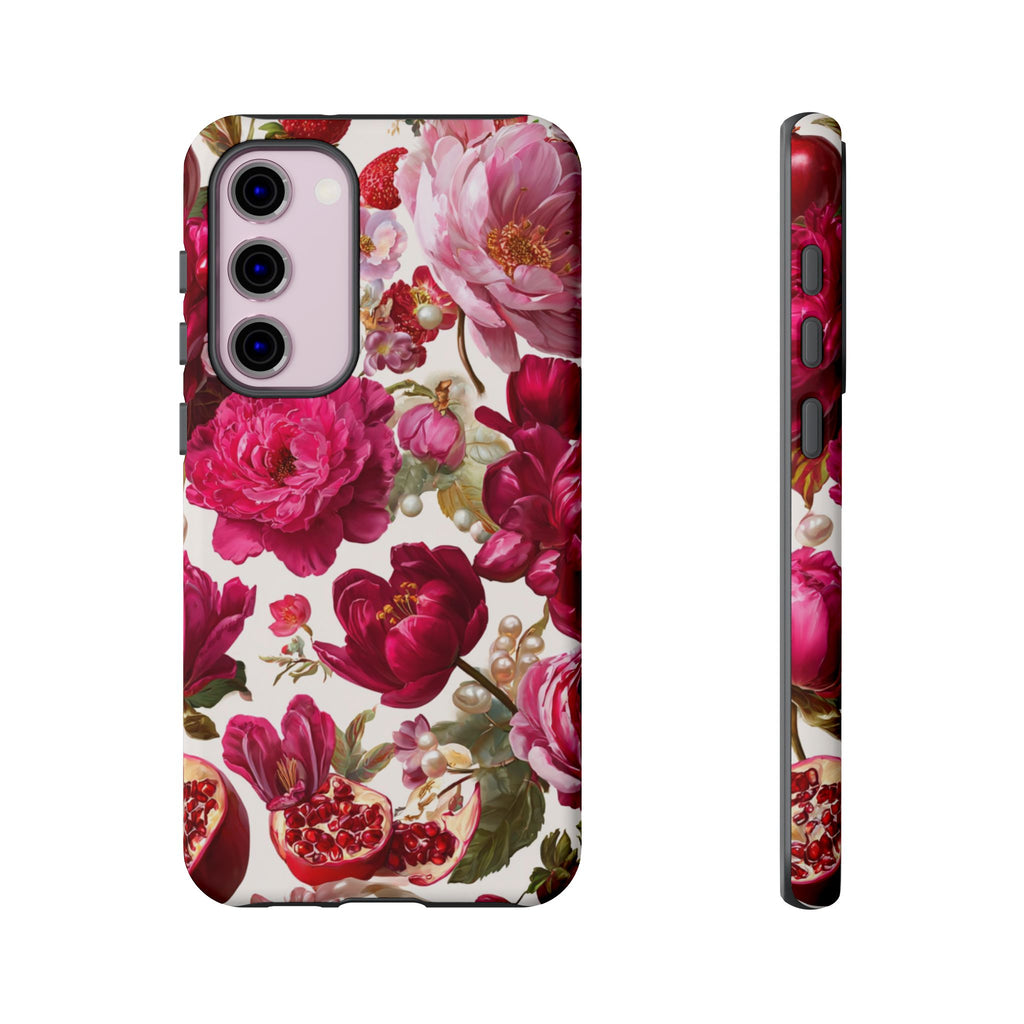 Floral Phone Case, Tough Floral Case, Flower Design