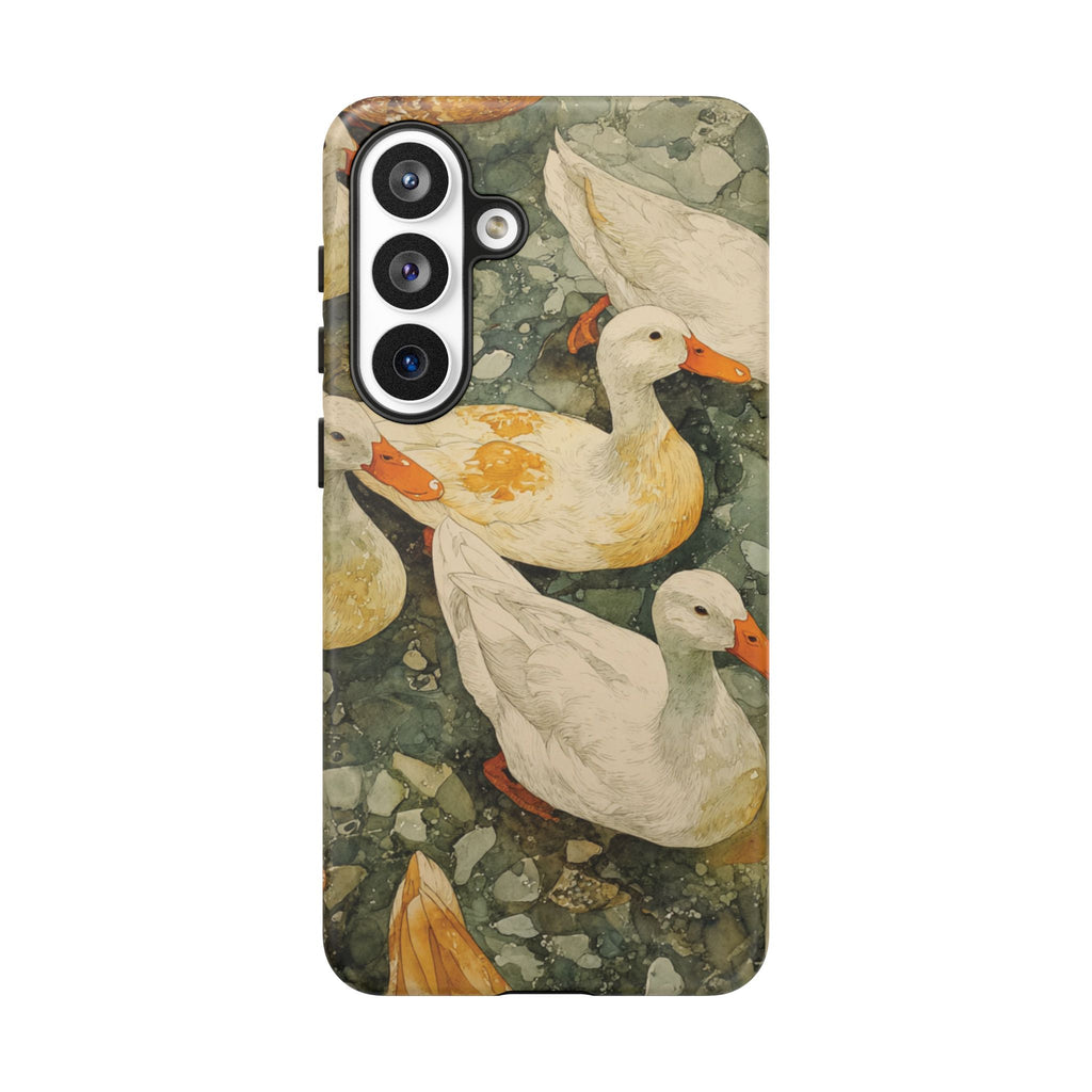Duck-Themed Phone Case, Quirky Phone Cover, Nature Lover Gift