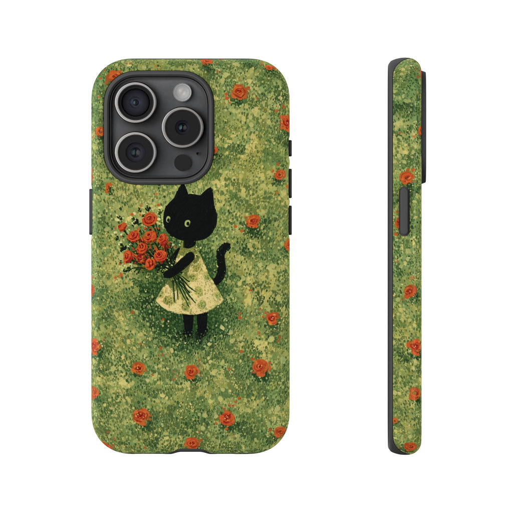 Cute Cat Tough Cases for Cat Lovers, Gifts for Her, Pet Owner Accessories