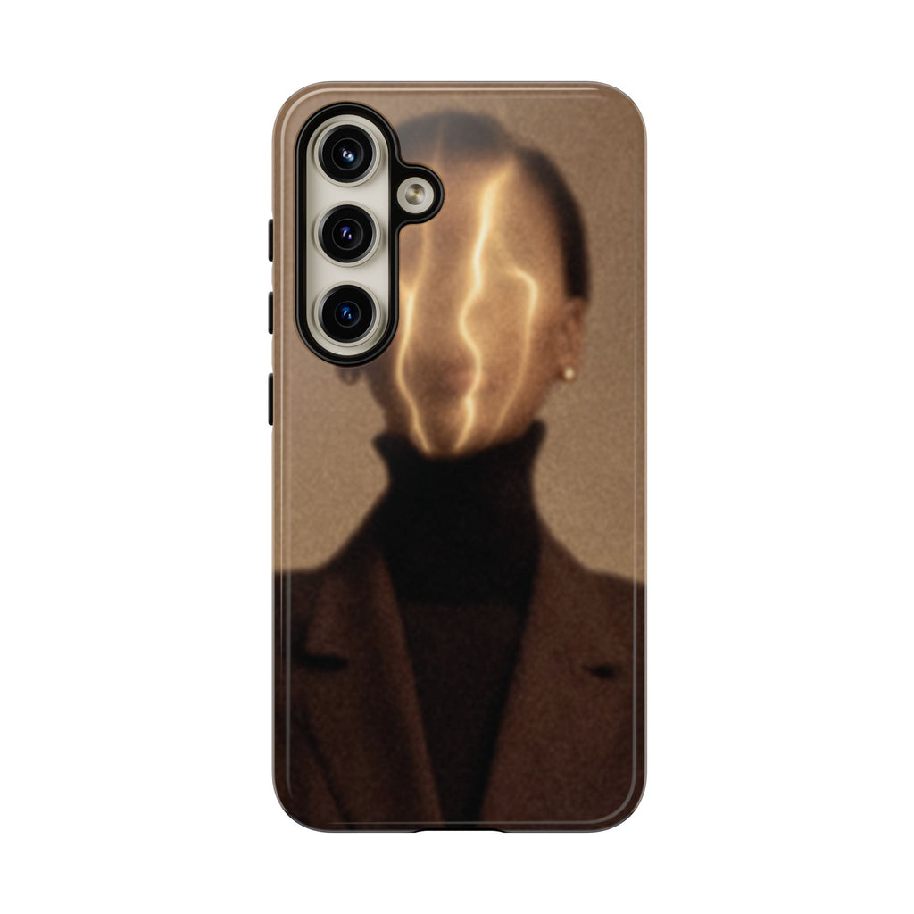 Stylish Phone Case with Artistic Design, Fashion Tech Accessory, Tough Cases