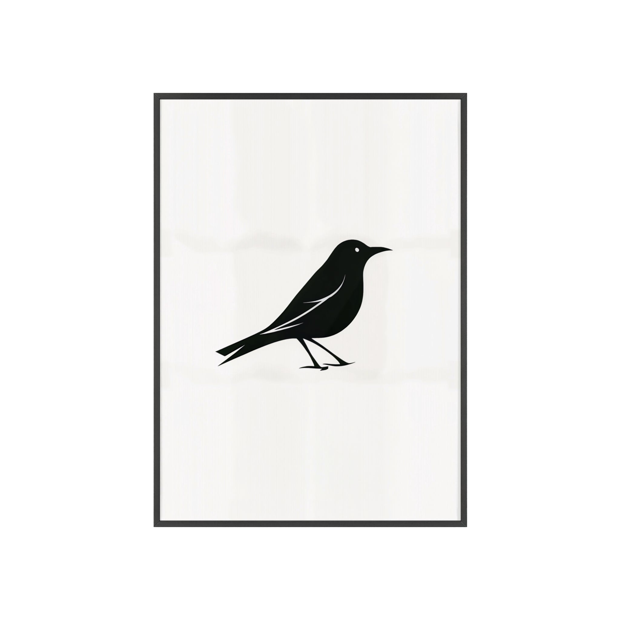 The Oriole Principle: A Study in Minimal Form – Framed Poster