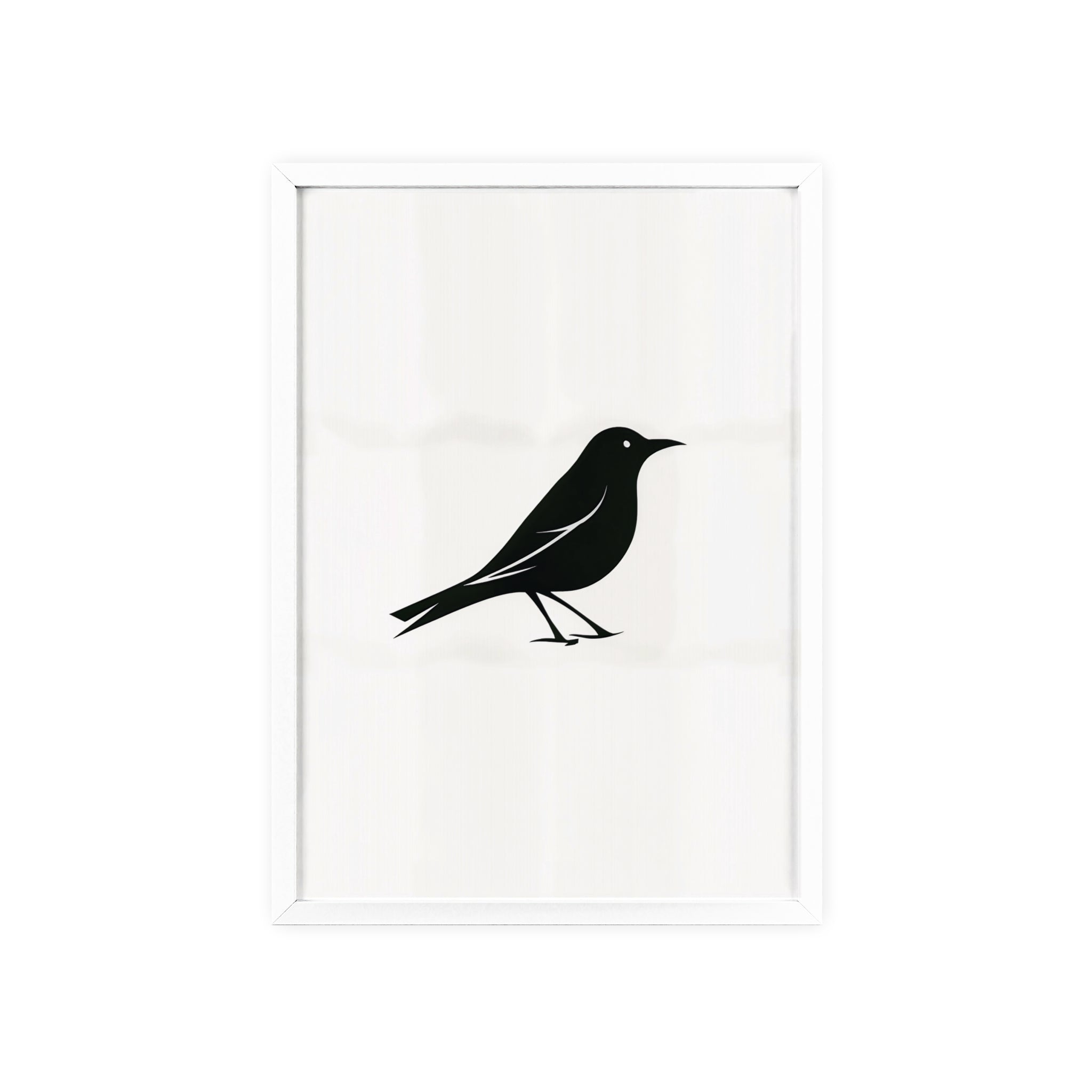 The Oriole Principle: A Study in Minimal Form – Framed Poster