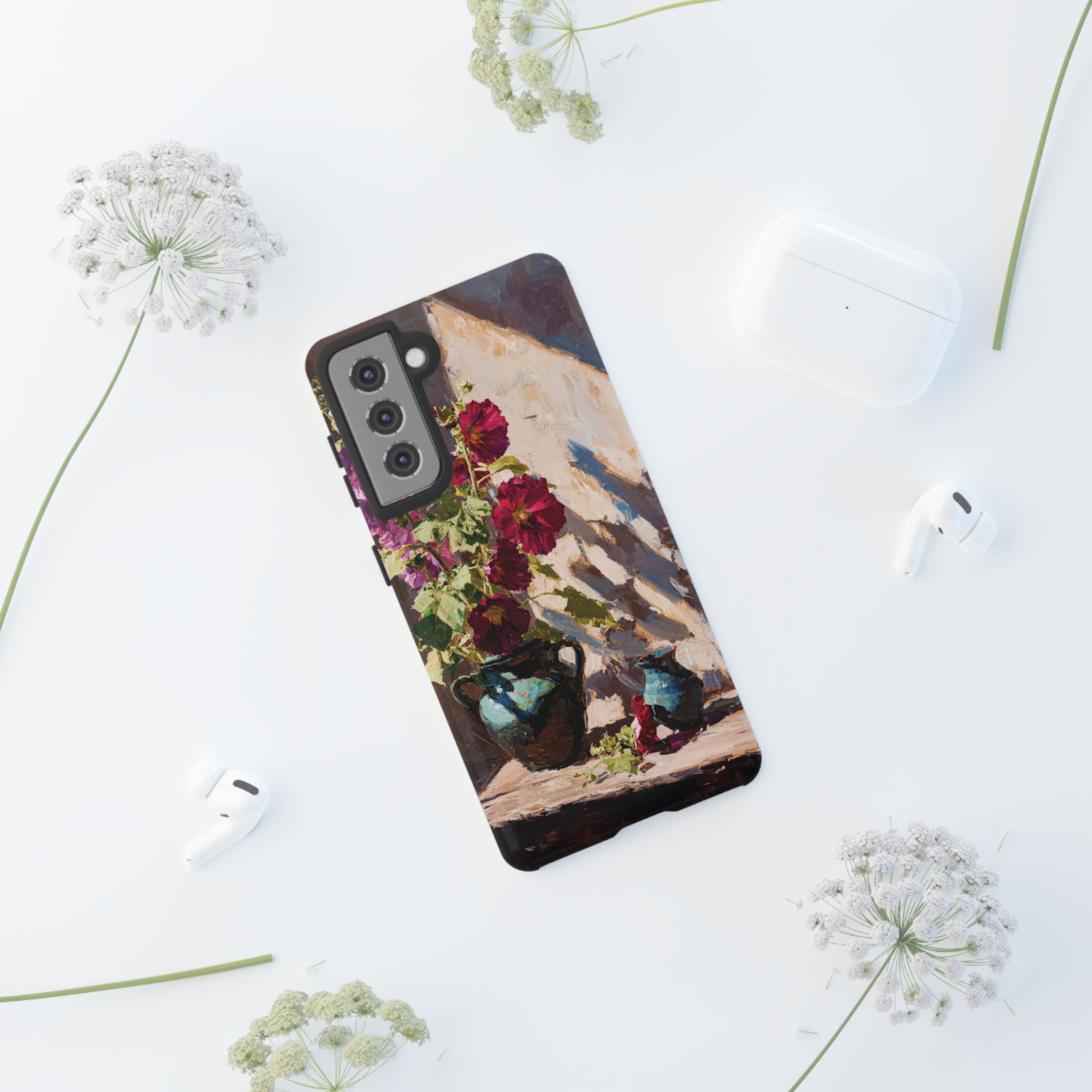Floral - Tough Cases, Protective Cover, Botanical Art, Unique Gift