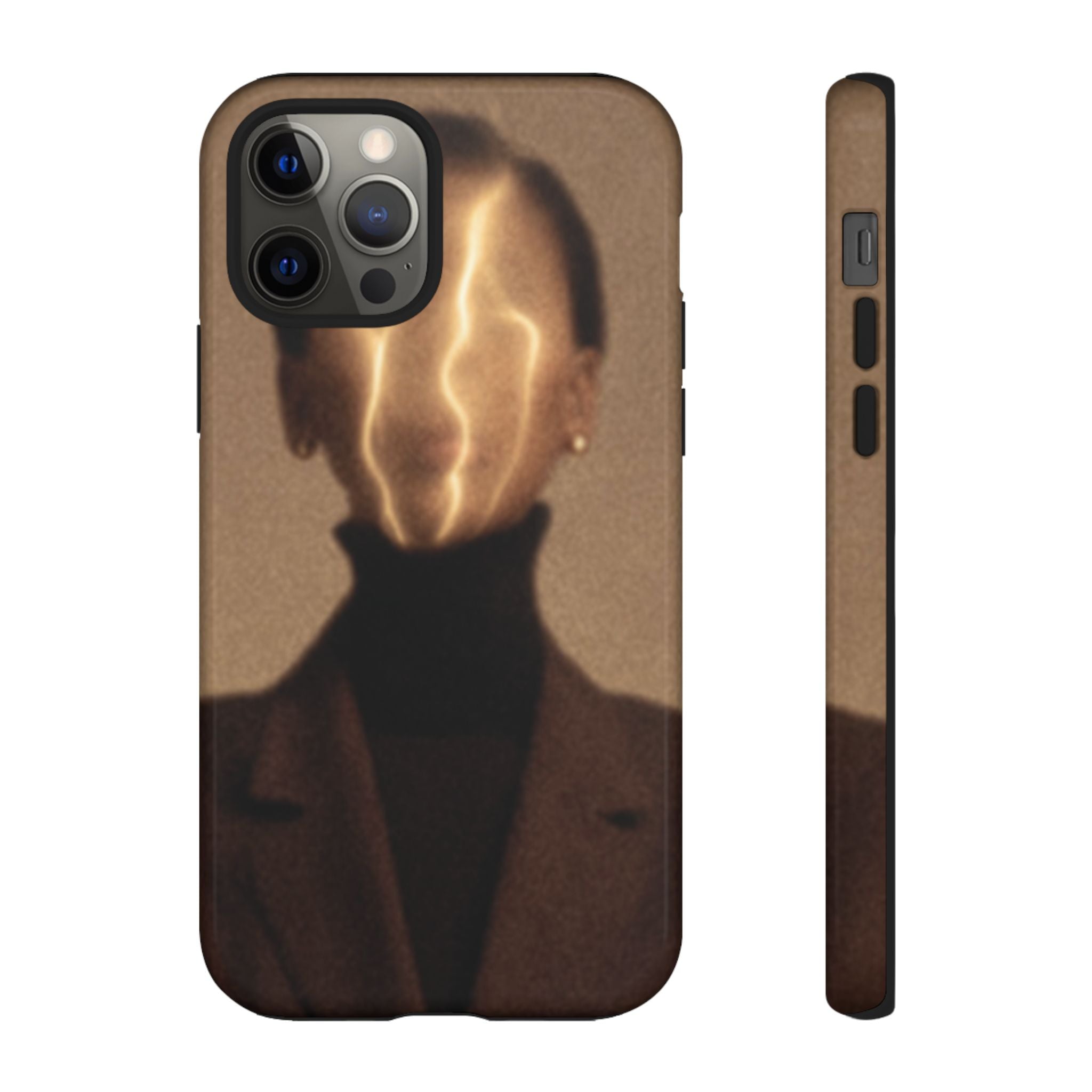 Stylish Phone Case with Artistic Design, Fashion Tech Accessory, Tough Cases