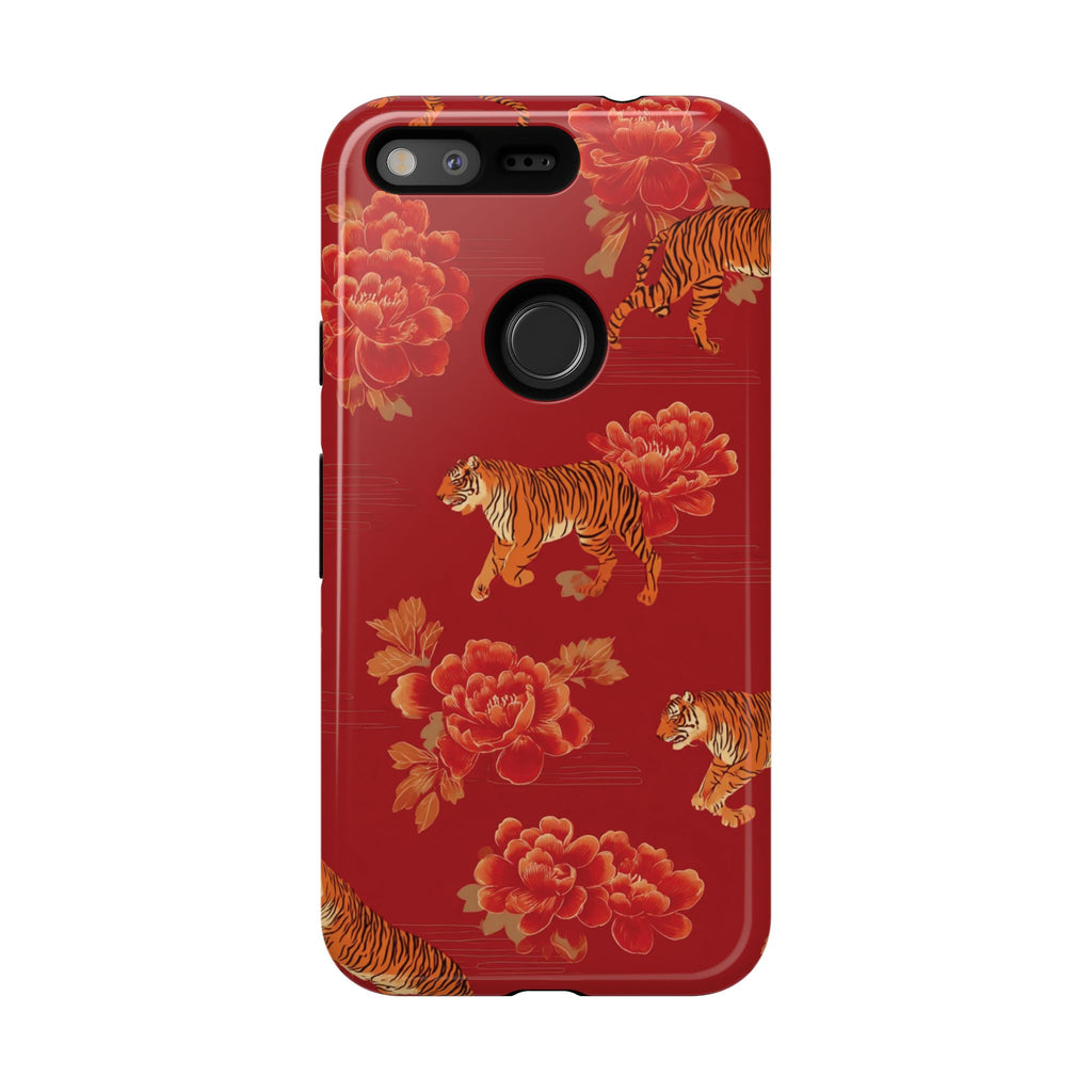 Bold Tiger Phone Case, Wild Animal Lover Gift, Stylish Phone Cover