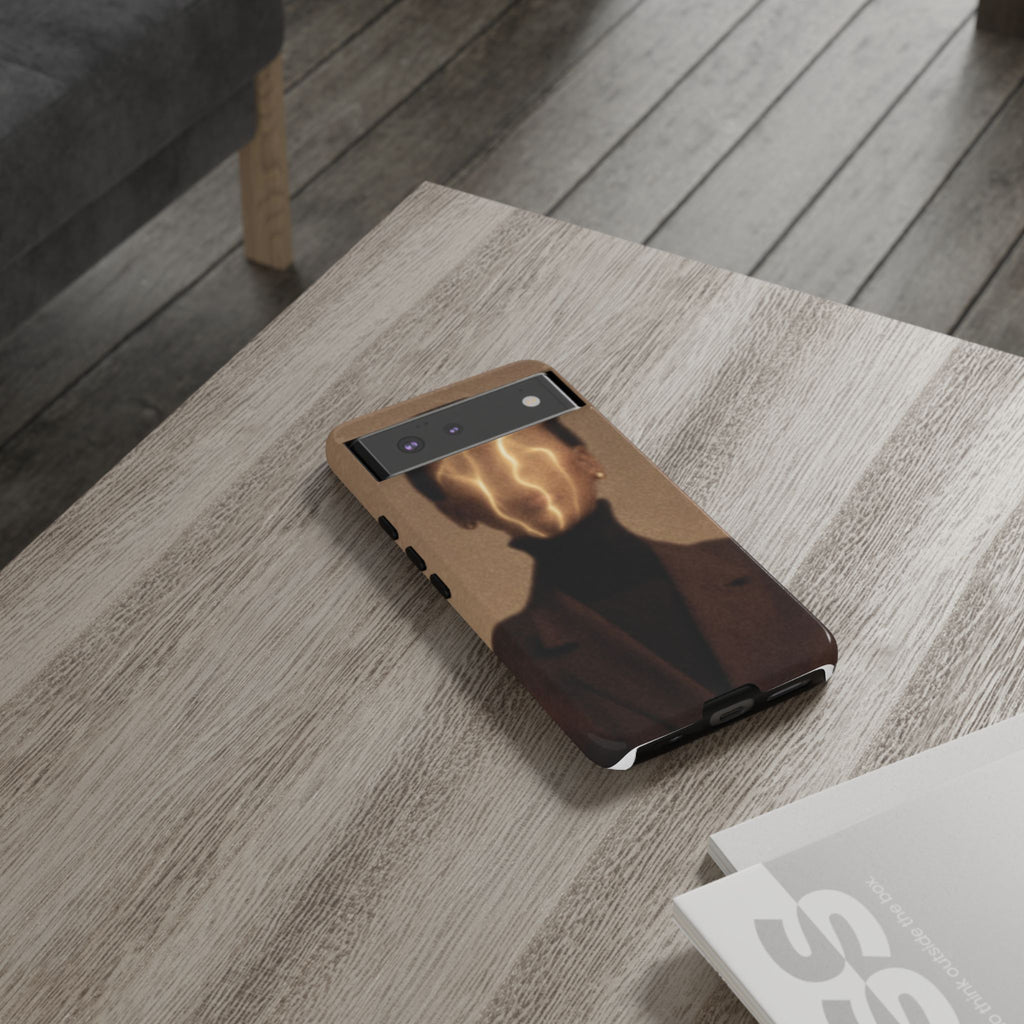 Stylish Phone Case with Artistic Design, Fashion Tech Accessory, Tough Cases