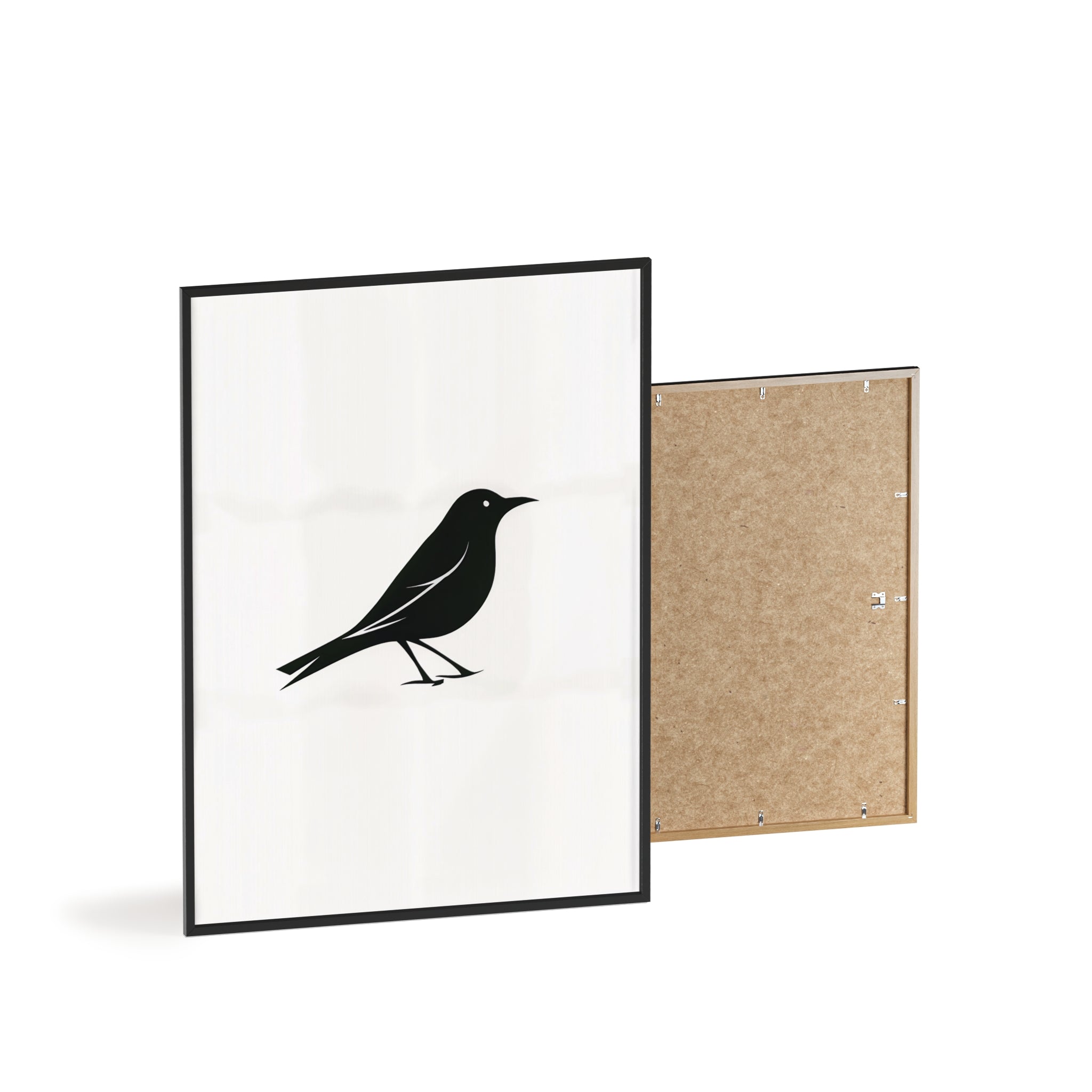 The Oriole Principle: A Study in Minimal Form – Framed Poster