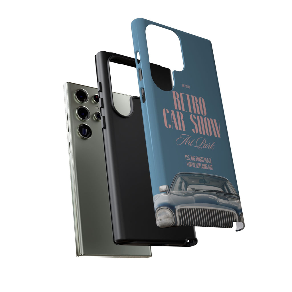 Retro Car Show Phone Case — Vintage Classic Auto Design