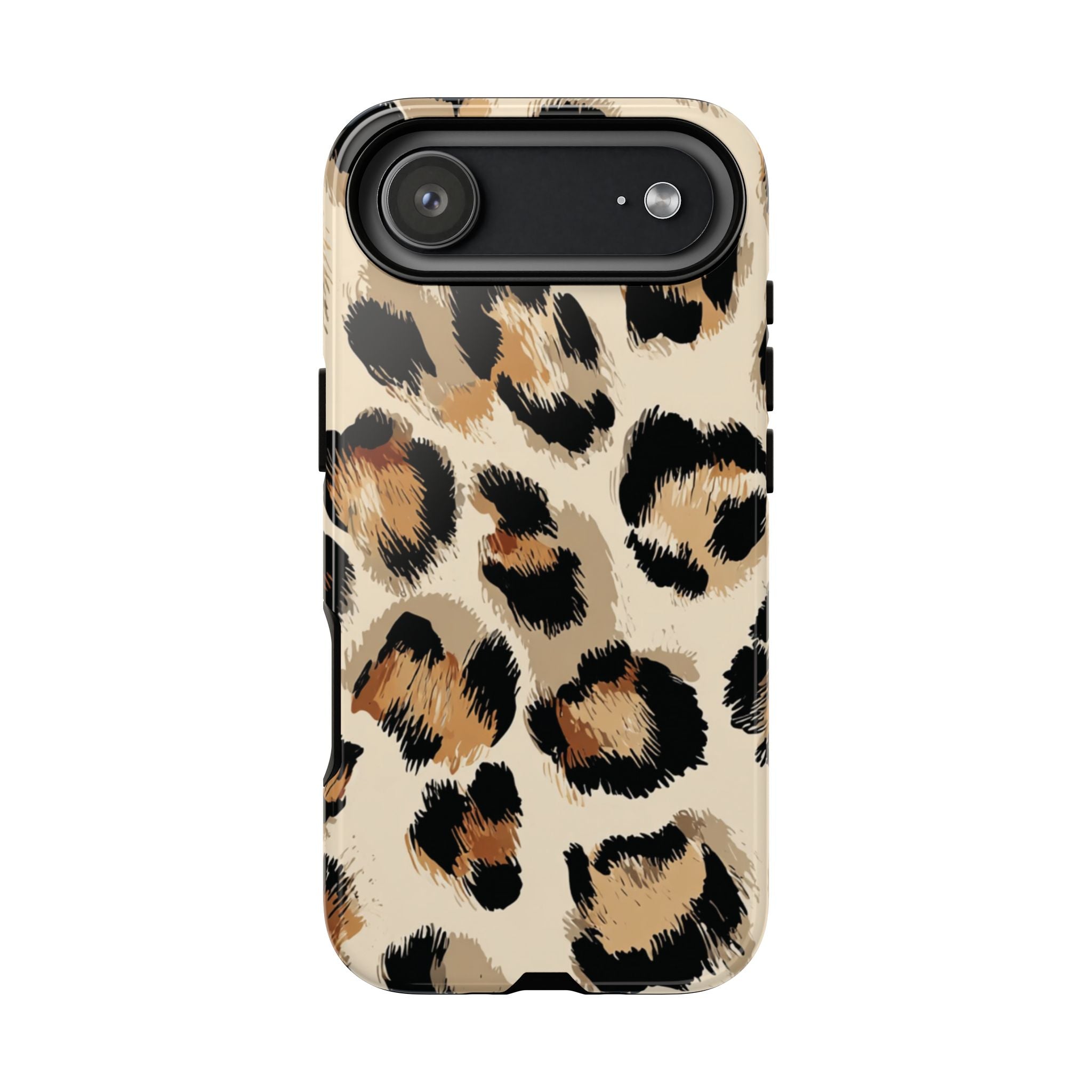 Stylish Leopard Print Phone Case, Animal Print, Tough Case, Gift for Her