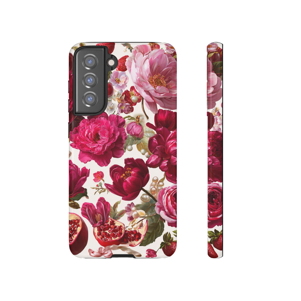Floral Phone Case, Tough Floral Case, Flower Design