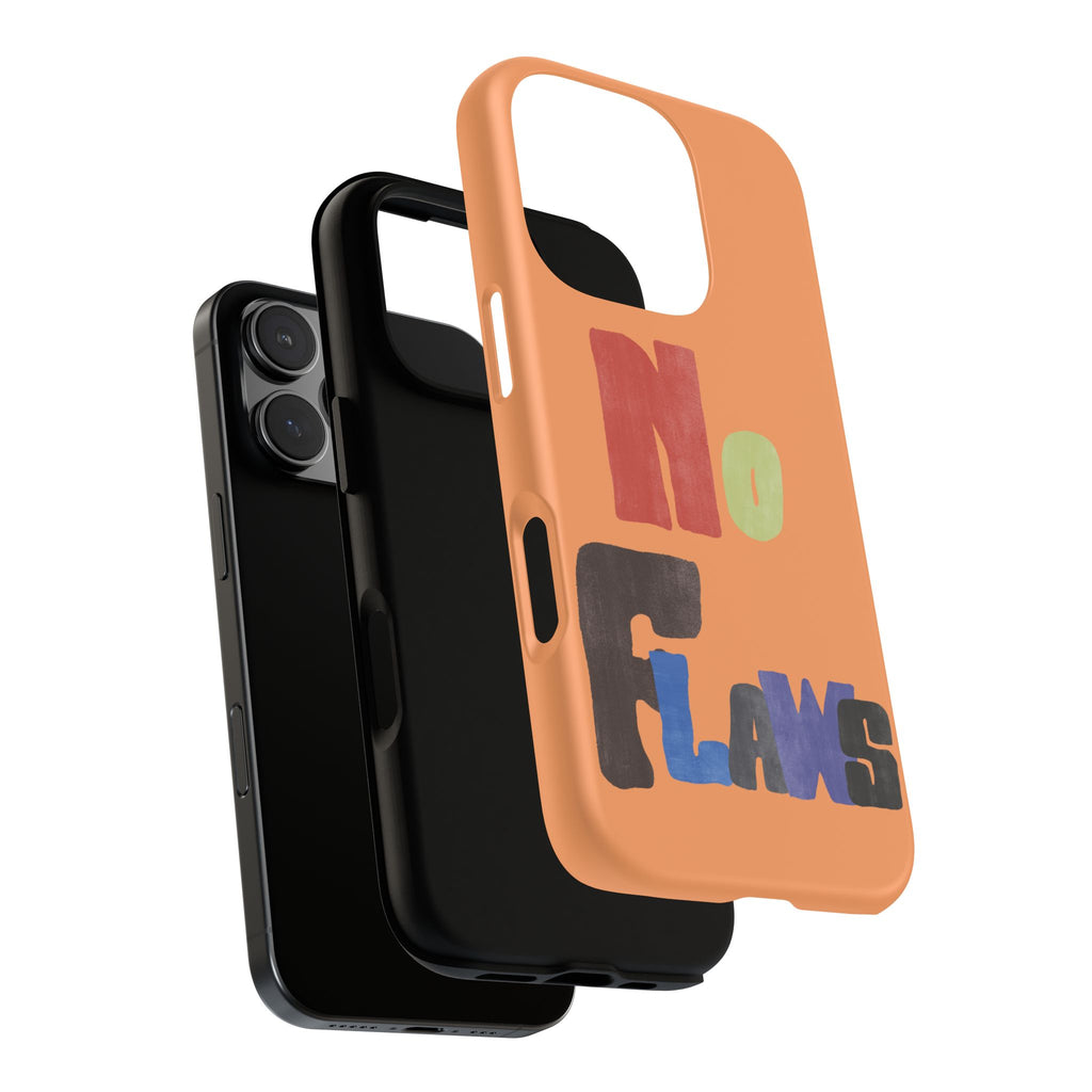 "No Flaws" Retro Hand-Lettered Protective Cover