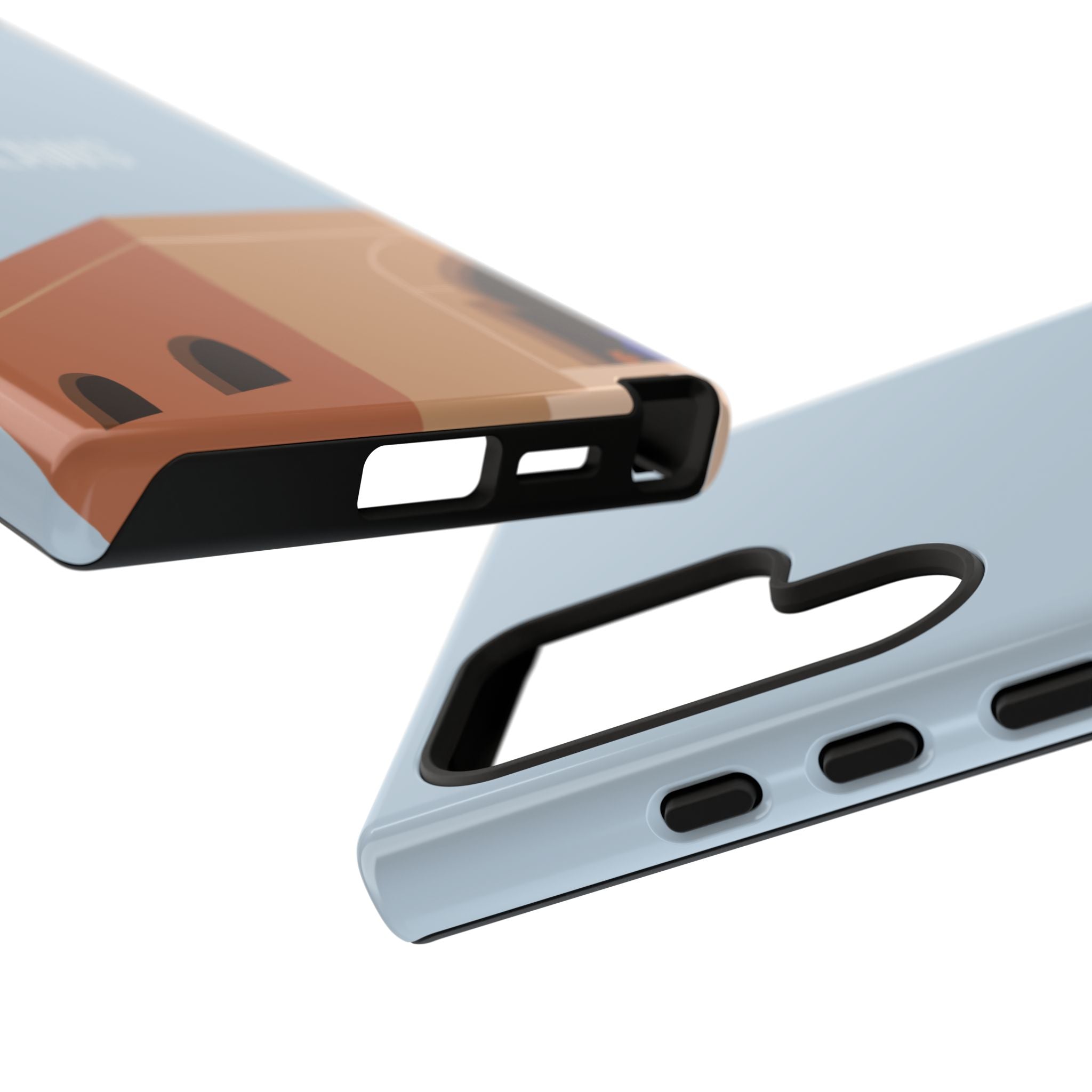Minimal Desert Illustration “No Flaws” Protective Tough Case