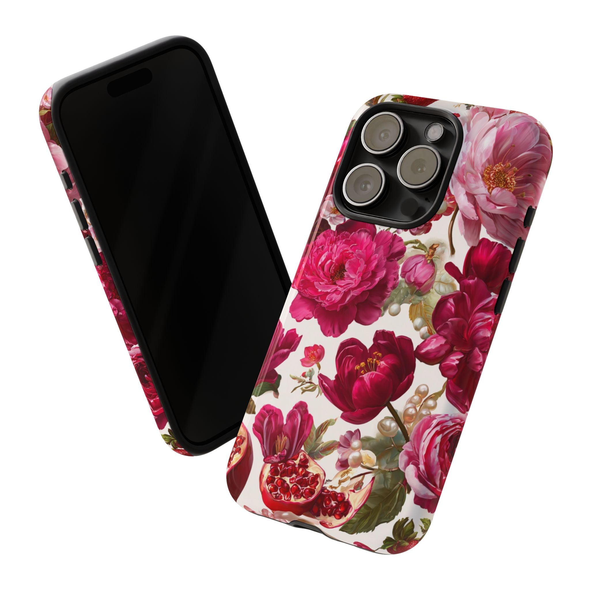 Floral Phone Case, Tough Floral Case, Flower Design