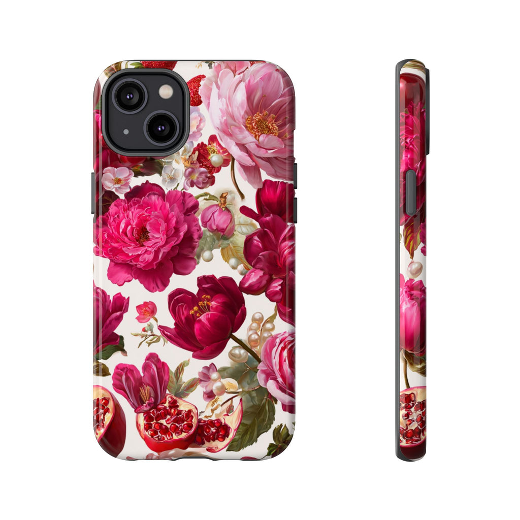 Floral Phone Case, Tough Floral Case, Flower Design