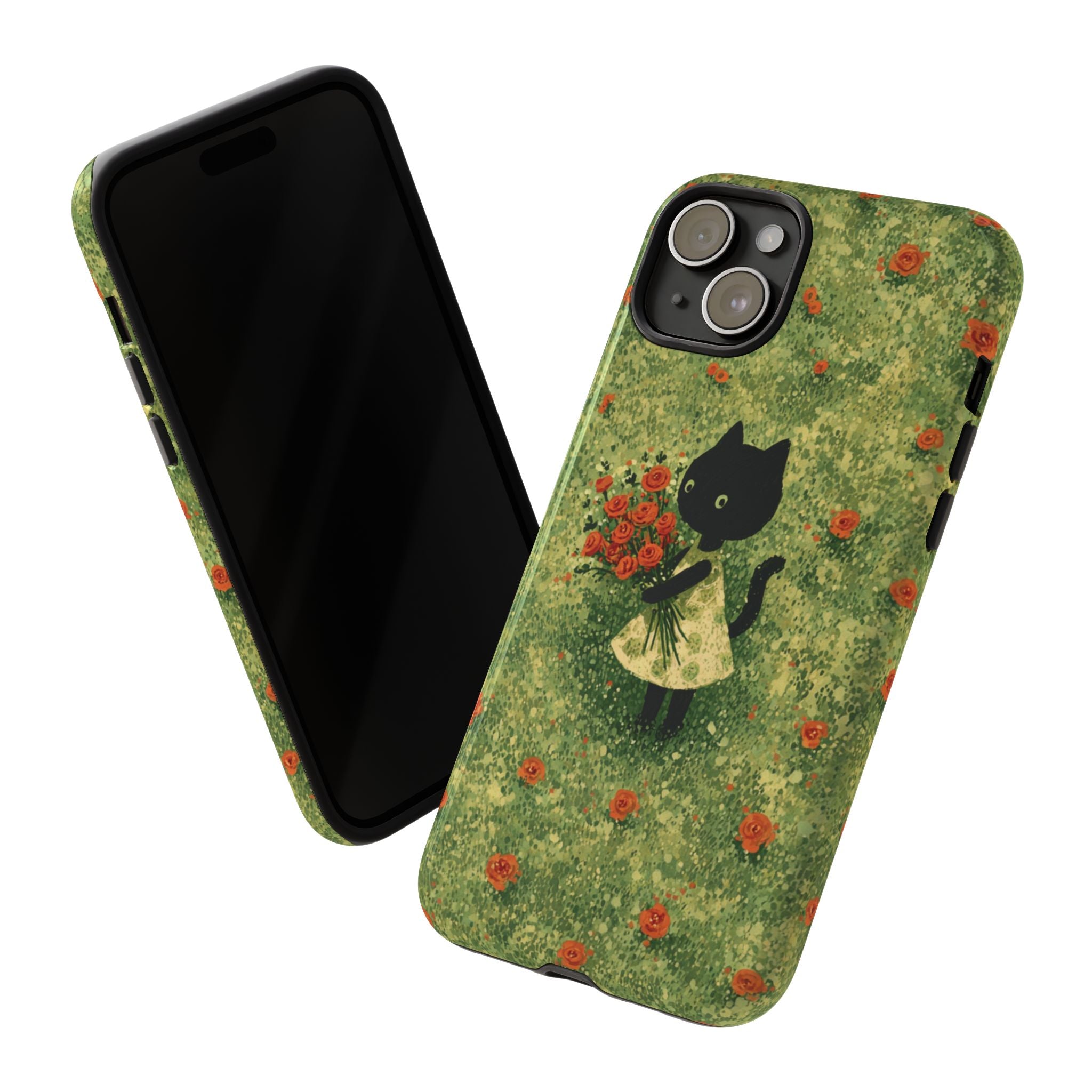 Cute Cat Tough Cases for Cat Lovers, Gifts for Her, Pet Owner Accessories