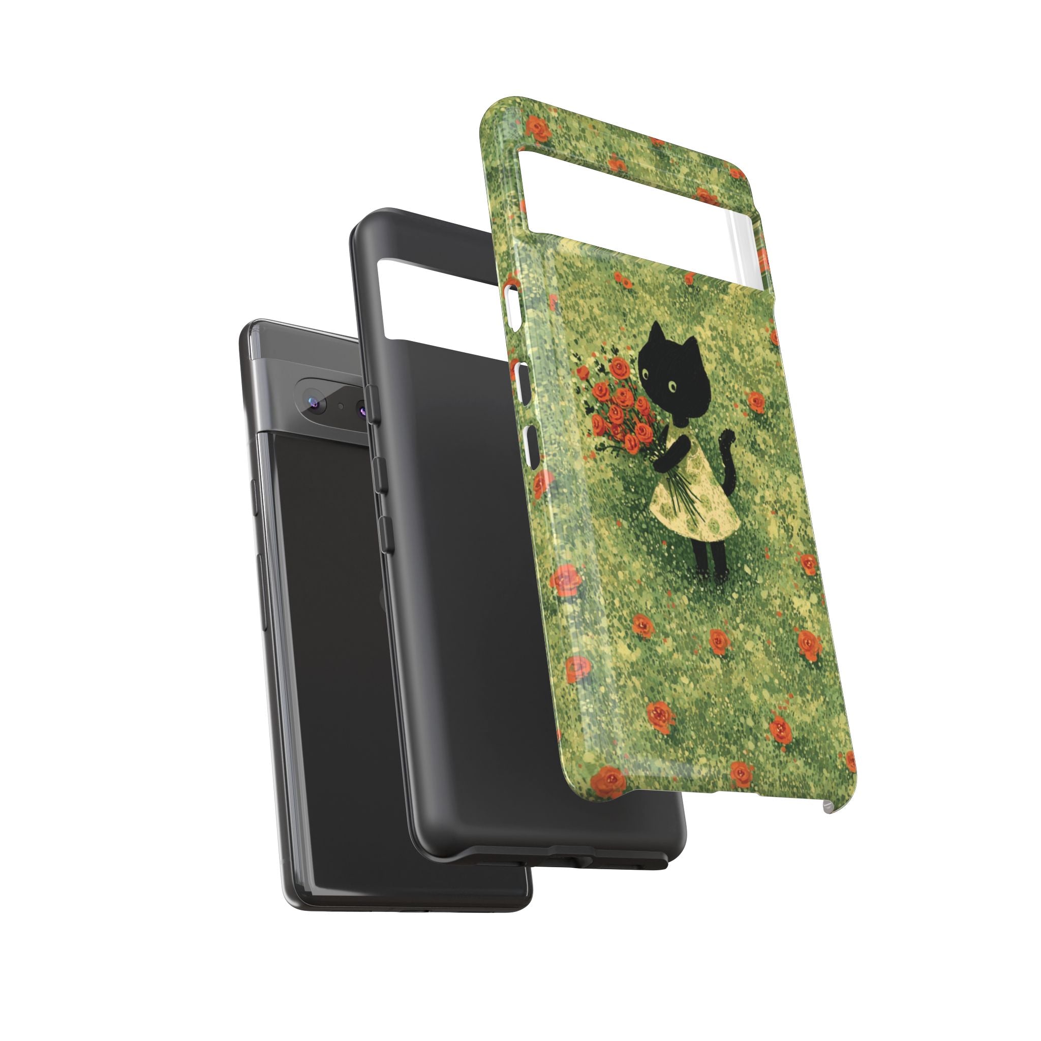 Cute Cat Tough Cases for Cat Lovers, Gifts for Her, Pet Owner Accessories