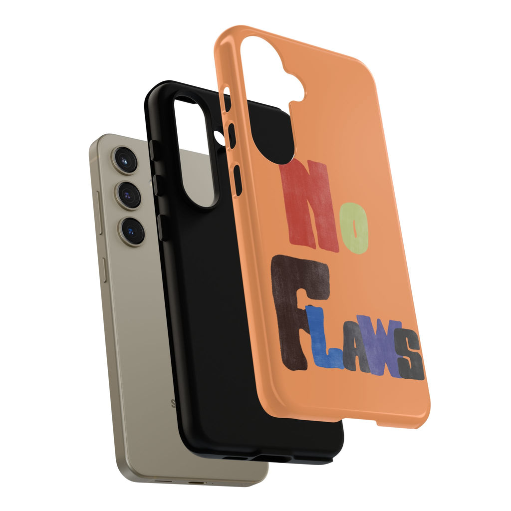 "No Flaws" Retro Hand-Lettered Protective Cover