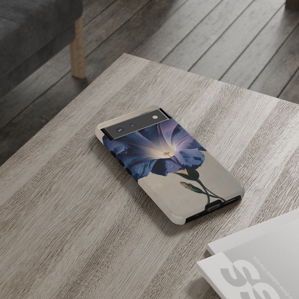 Floral Phone Case, Tough Cases with Purple Flower Design, Phone Accessories