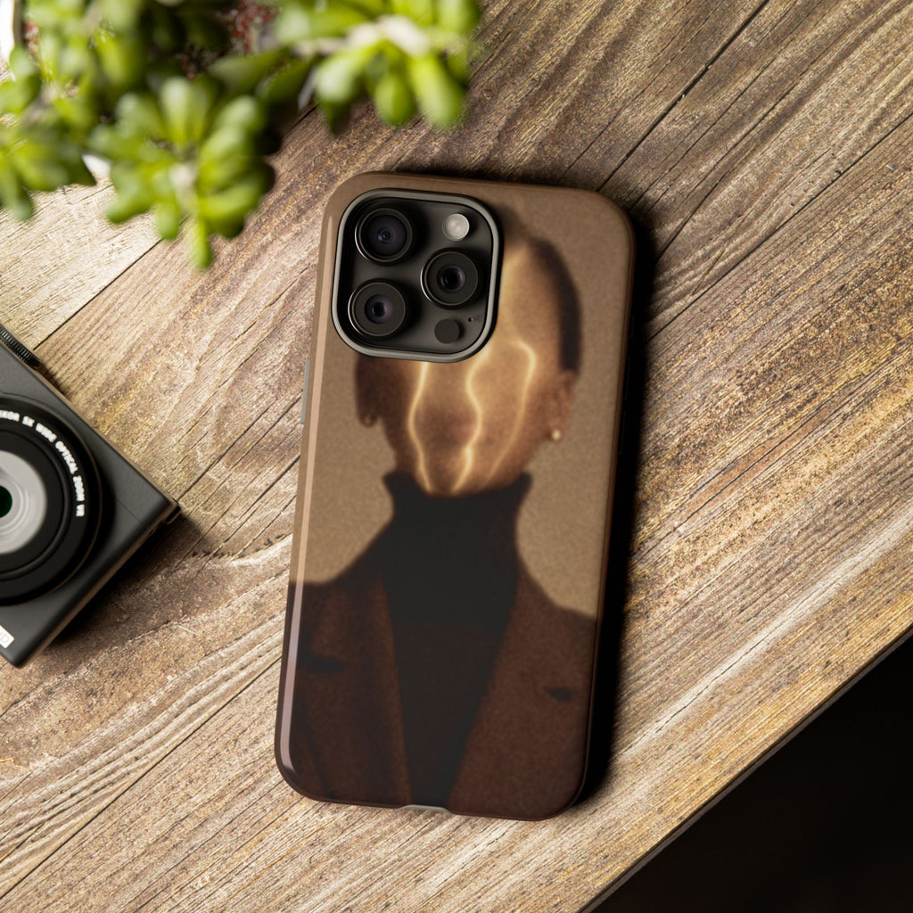 Stylish Phone Case with Artistic Design, Fashion Tech Accessory, Tough Cases