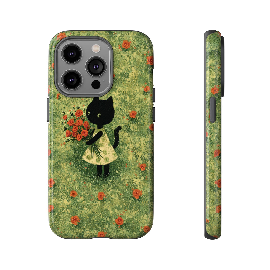 Cute Cat Tough Cases for Cat Lovers, Gifts for Her, Pet Owner Accessories