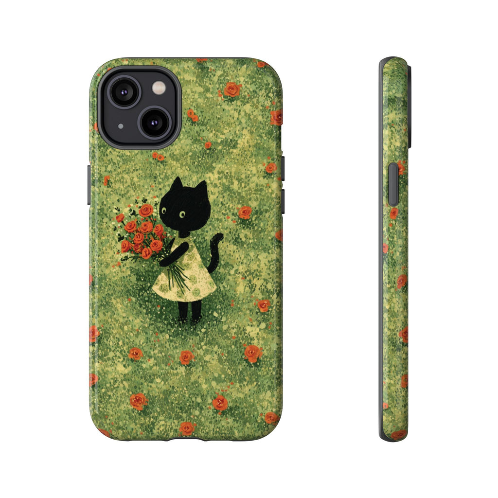 Cute Cat Tough Cases for Cat Lovers, Gifts for Her, Pet Owner Accessories