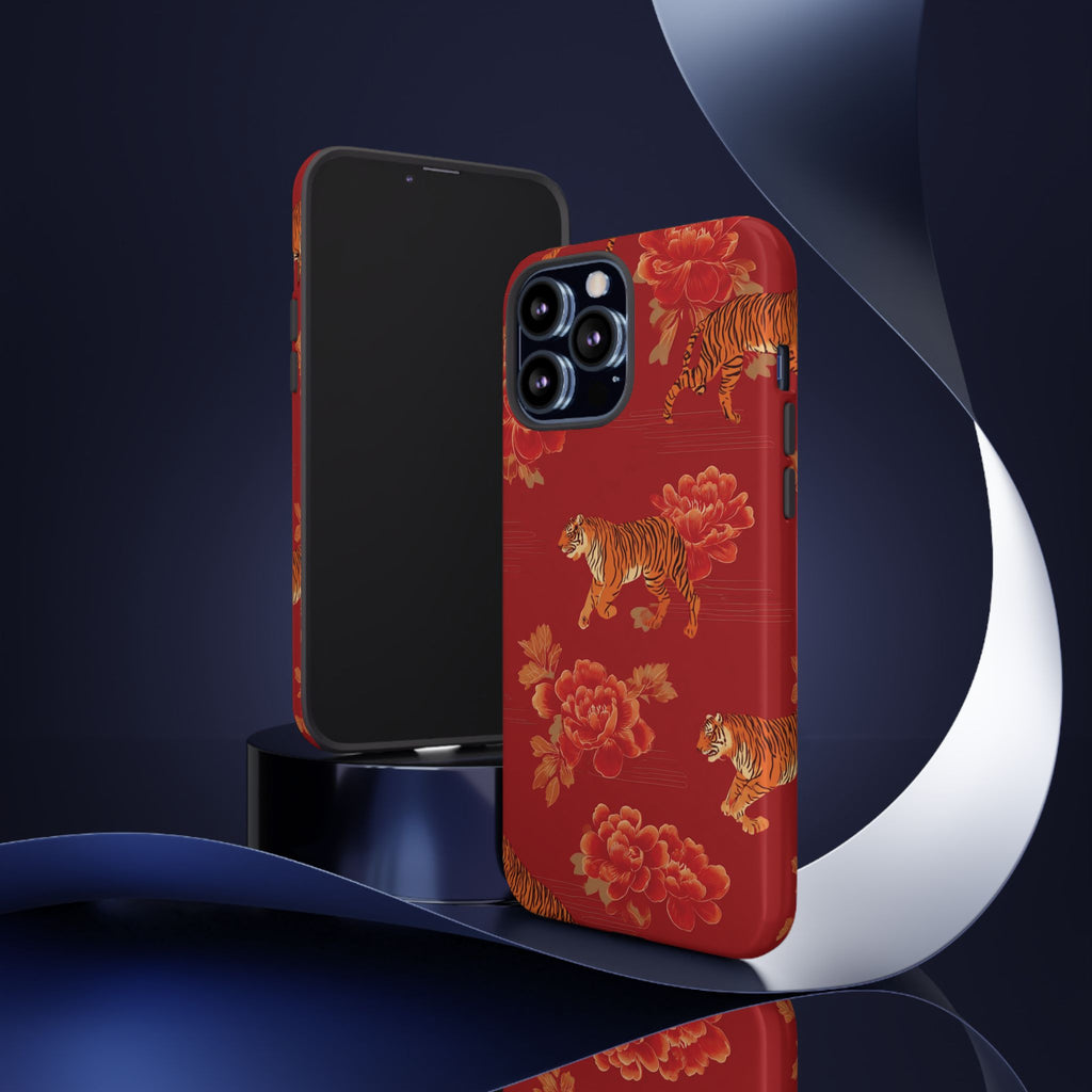 Bold Tiger Phone Case, Wild Animal Lover Gift, Stylish Phone Cover