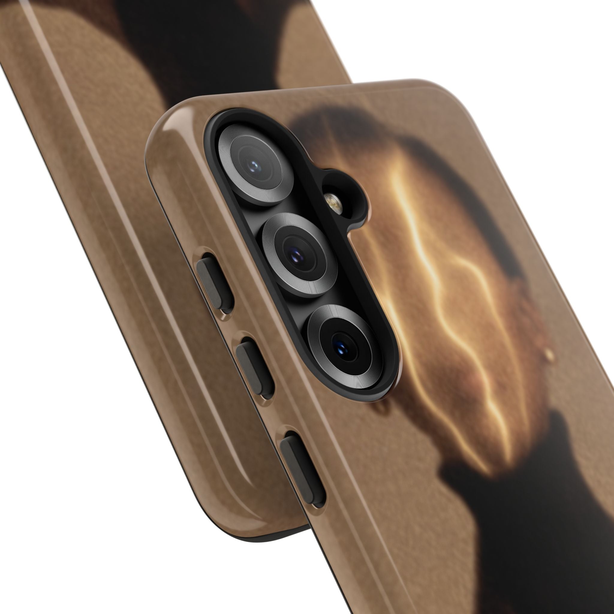 Stylish Phone Case with Artistic Design, Fashion Tech Accessory, Tough Cases