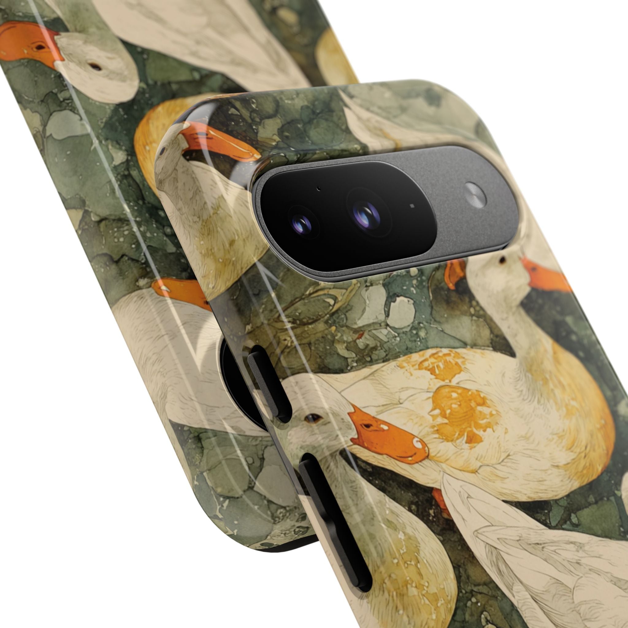 Duck-Themed Phone Case, Quirky Phone Cover, Nature Lover Gift