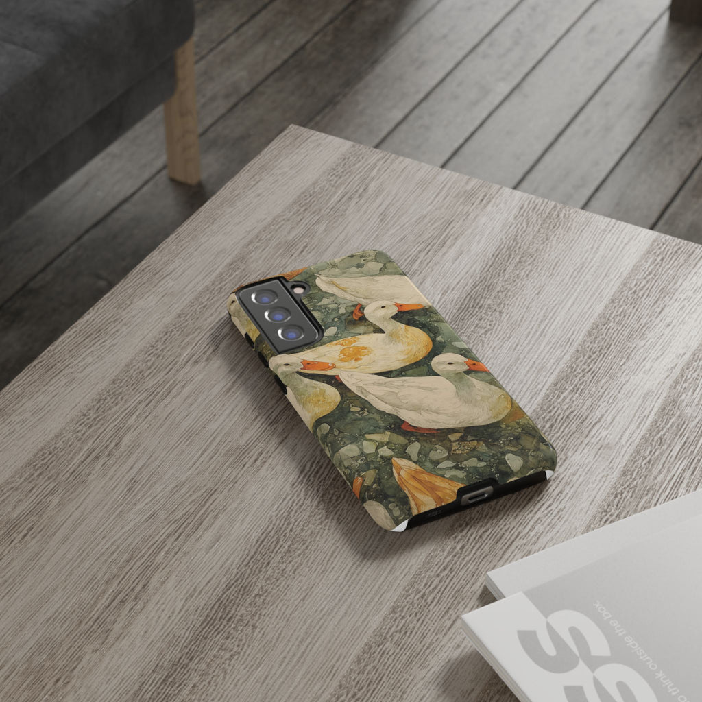 Duck-Themed Phone Case, Quirky Phone Cover, Nature Lover Gift