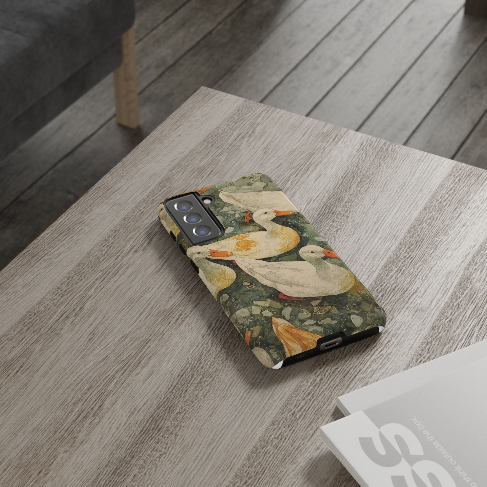 Duck-Themed Phone Case, Quirky Phone Cover, Nature Lover Gift