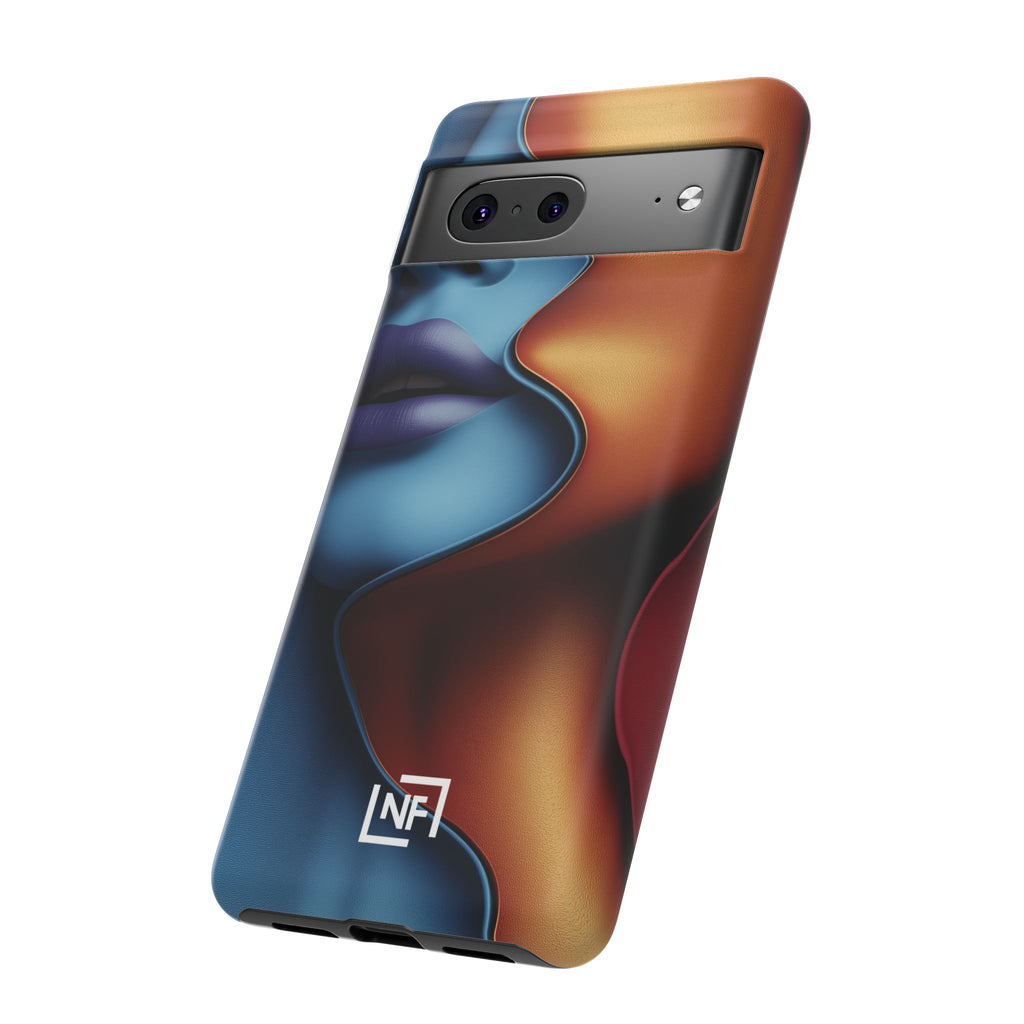 Duality in Motion — Tough Phone Case