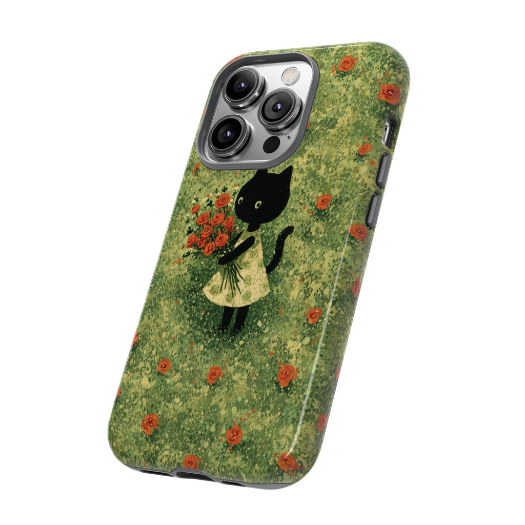 Cute Cat Tough Cases for Cat Lovers, Gifts for Her, Pet Owner Accessories