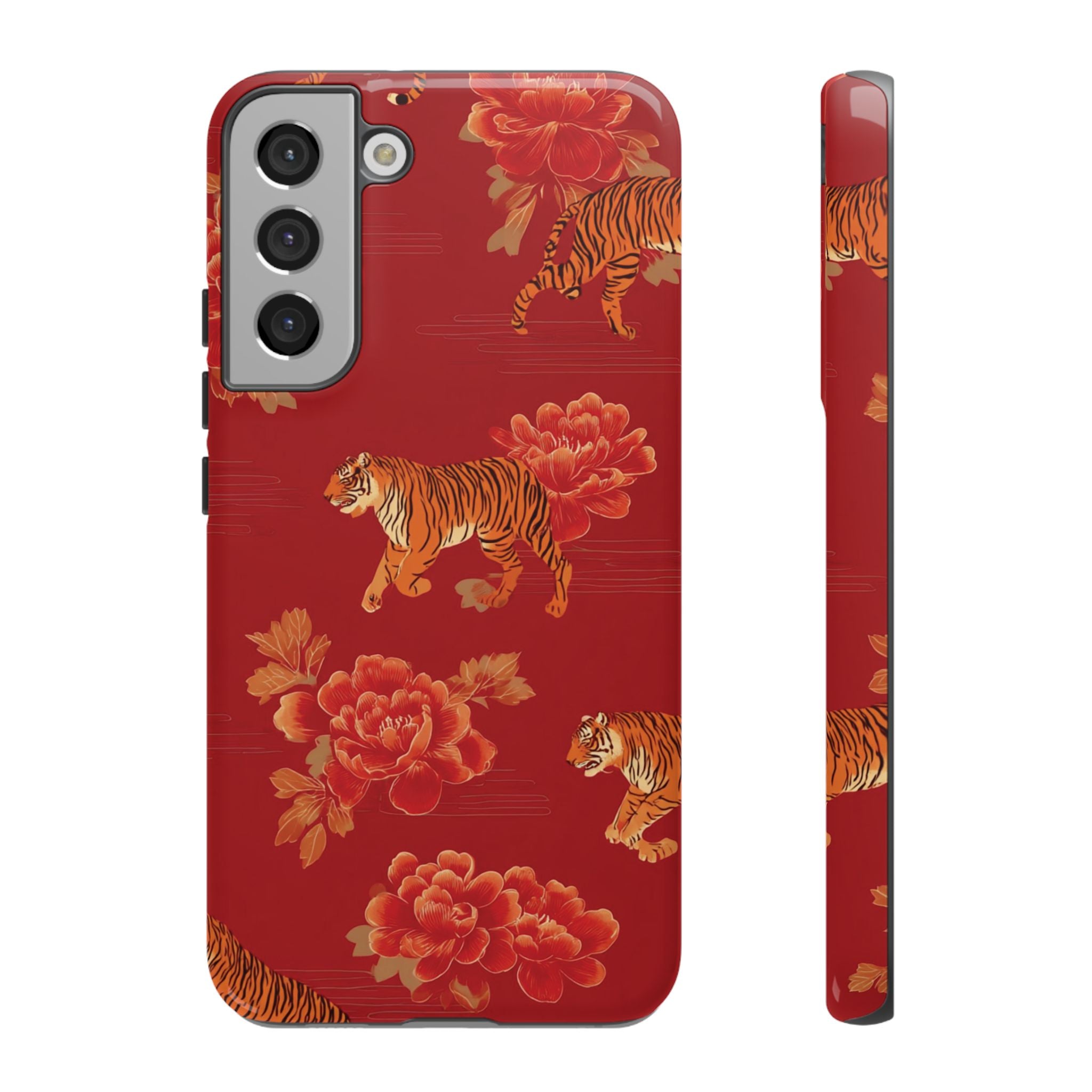 Bold Tiger Phone Case, Wild Animal Lover Gift, Stylish Phone Cover
