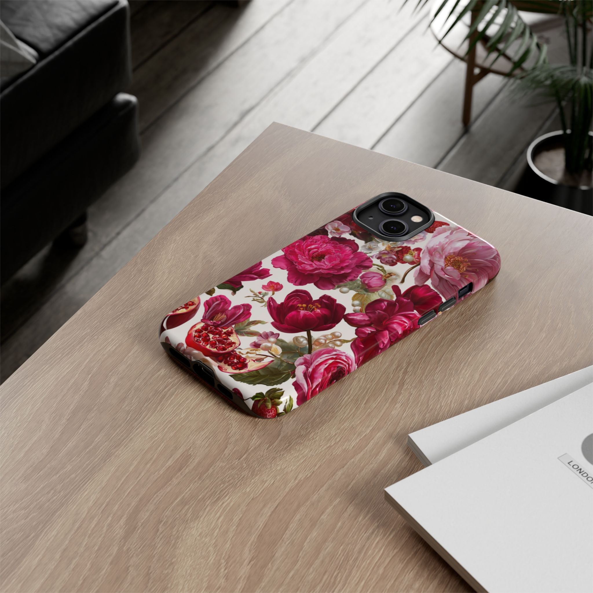 Floral Phone Case, Tough Floral Case, Flower Design