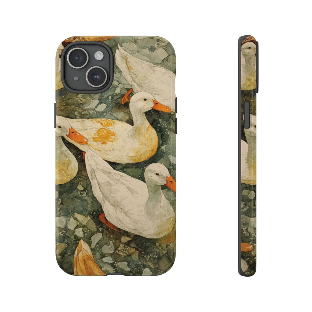 Duck-Themed Phone Case, Quirky Phone Cover, Nature Lover Gift