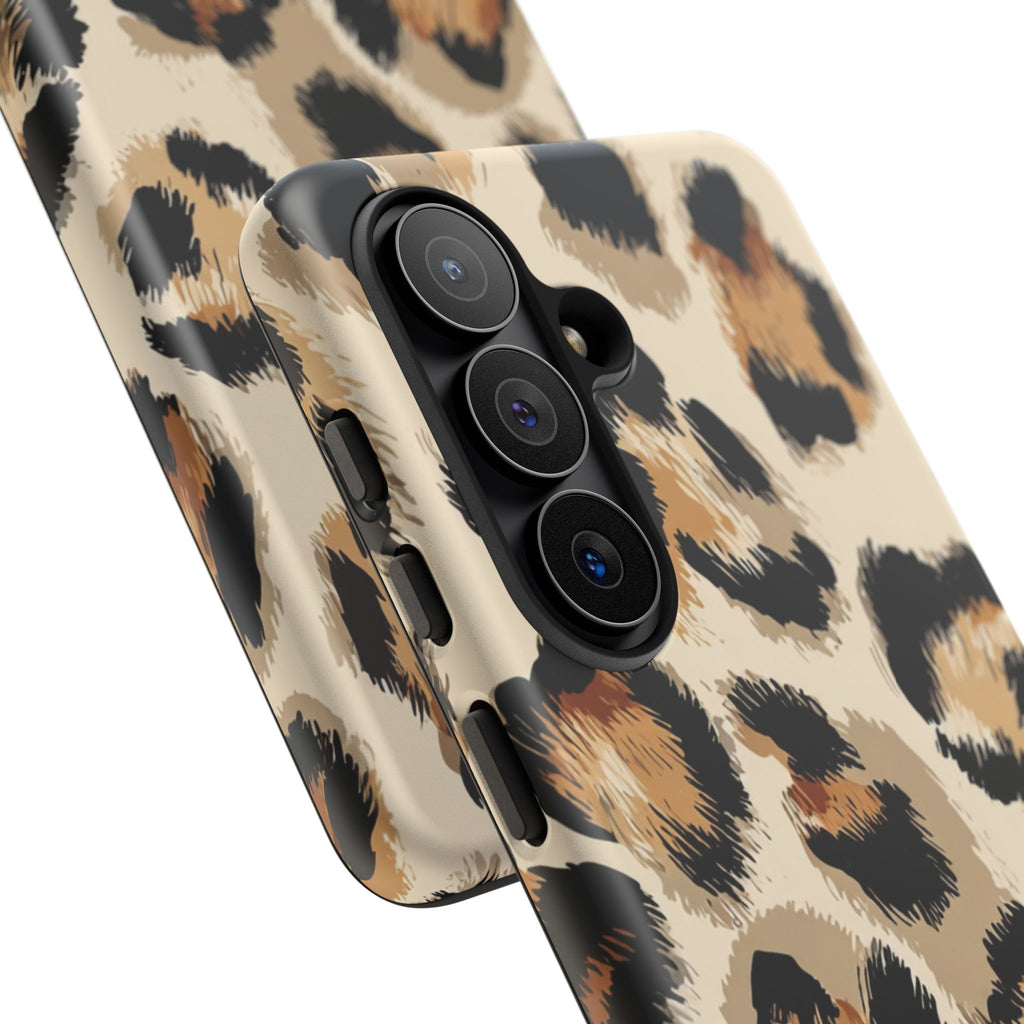Stylish Leopard Print Phone Case, Animal Print, Tough Case, Gift for Her
