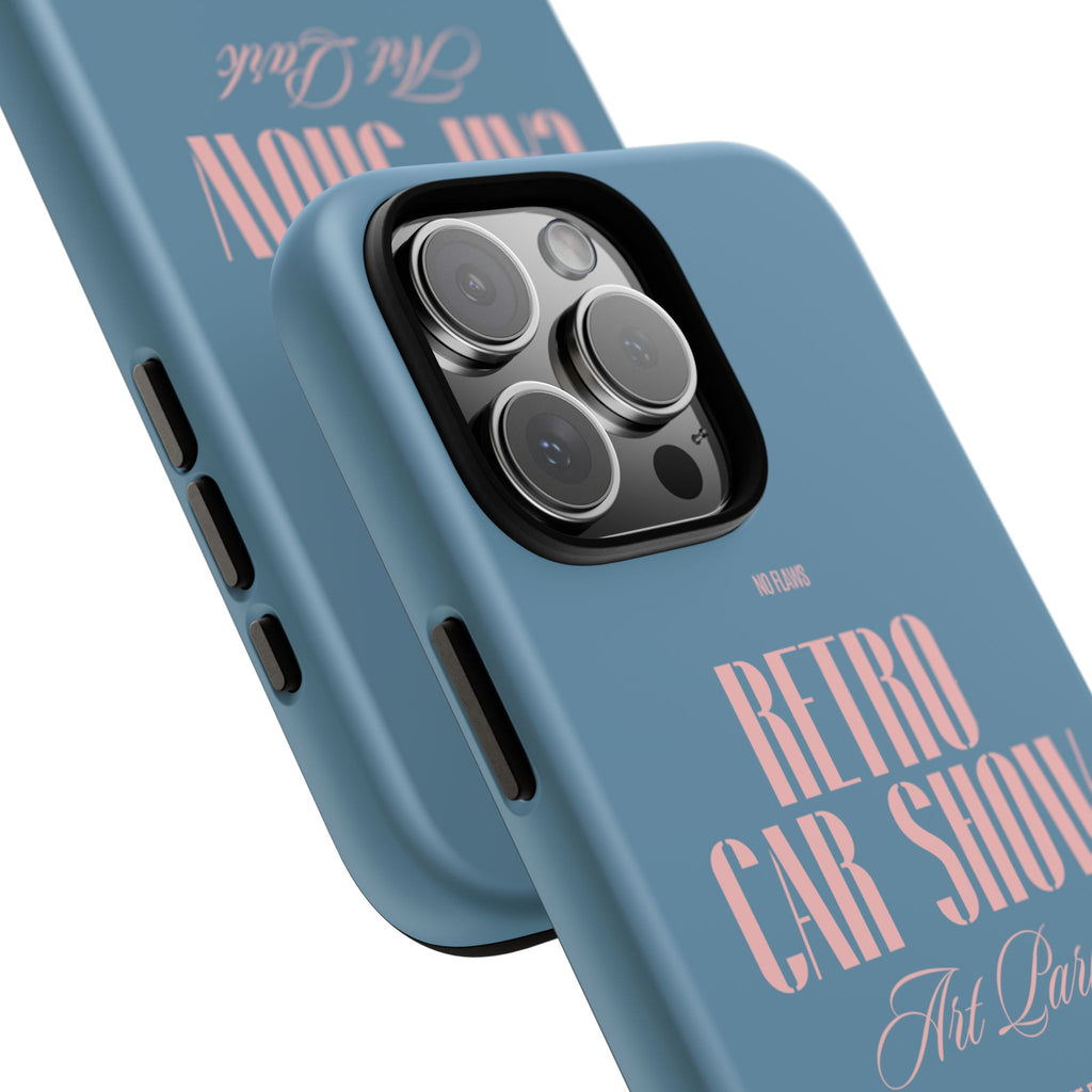 Retro Car Show Phone Case — Vintage Classic Auto Design