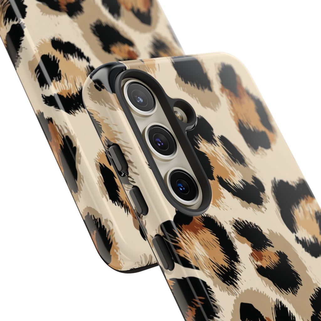 Stylish Leopard Print Phone Case, Animal Print, Tough Case, Gift for Her