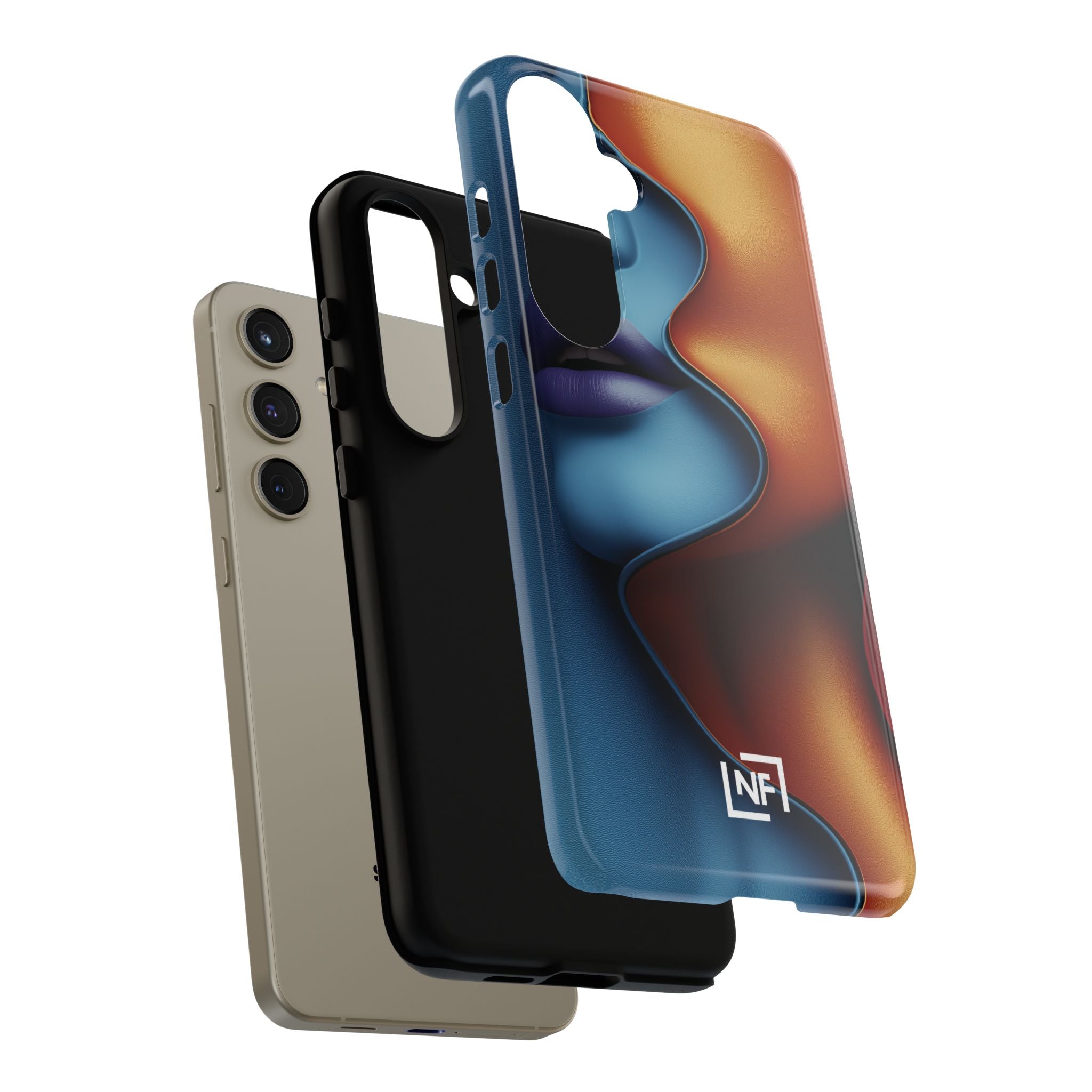 Duality in Motion — Tough Phone Case